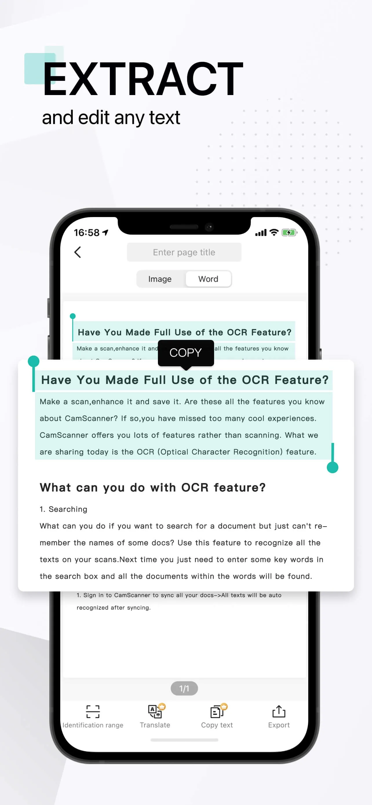 CamScanner - PDF Scanner App iphone screenshot 6