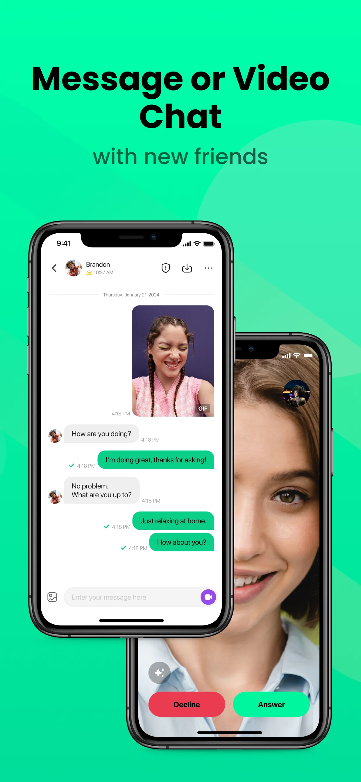 Azar: 1 on 1 Video Chat Online iphone screenshot 6