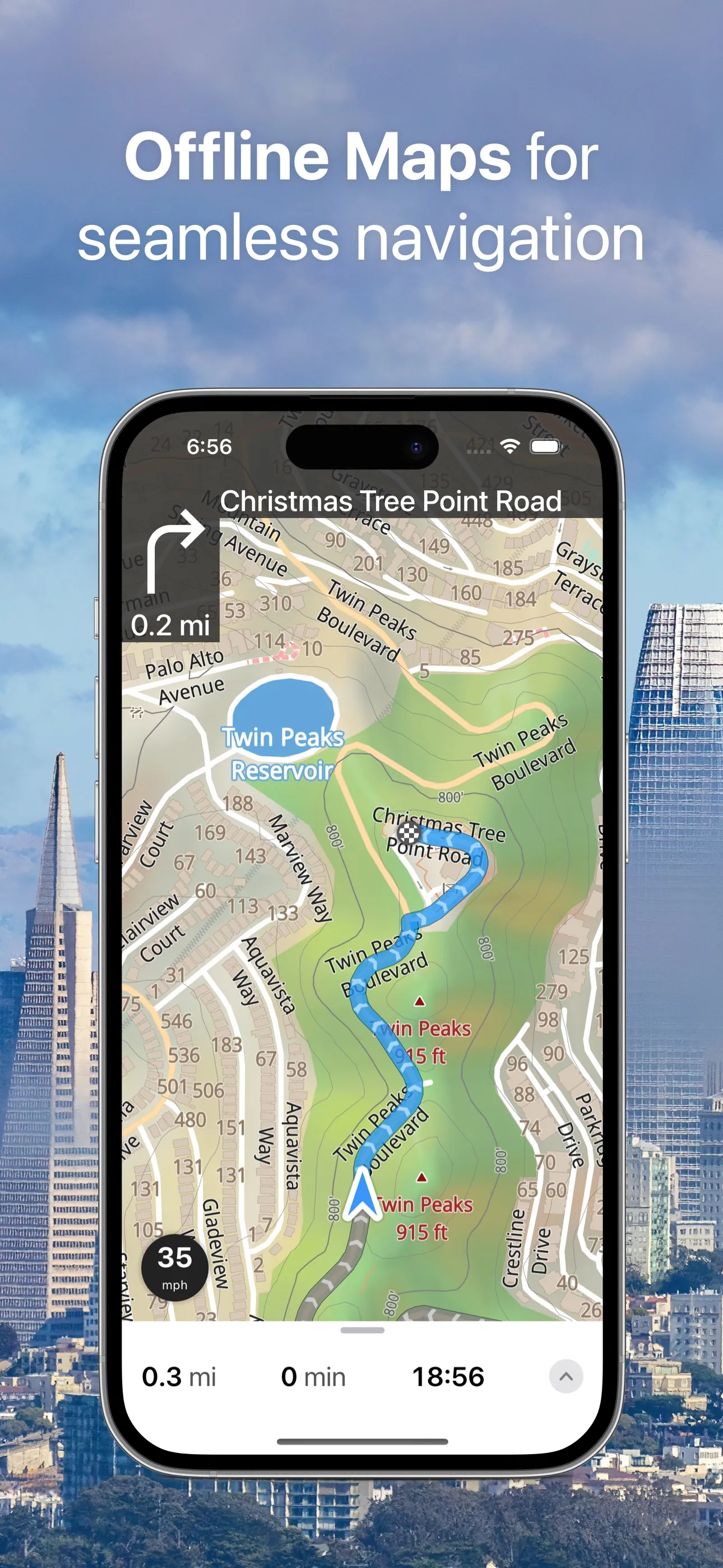 Guru Maps Pro & GPS Tracker iphone screenshot 1