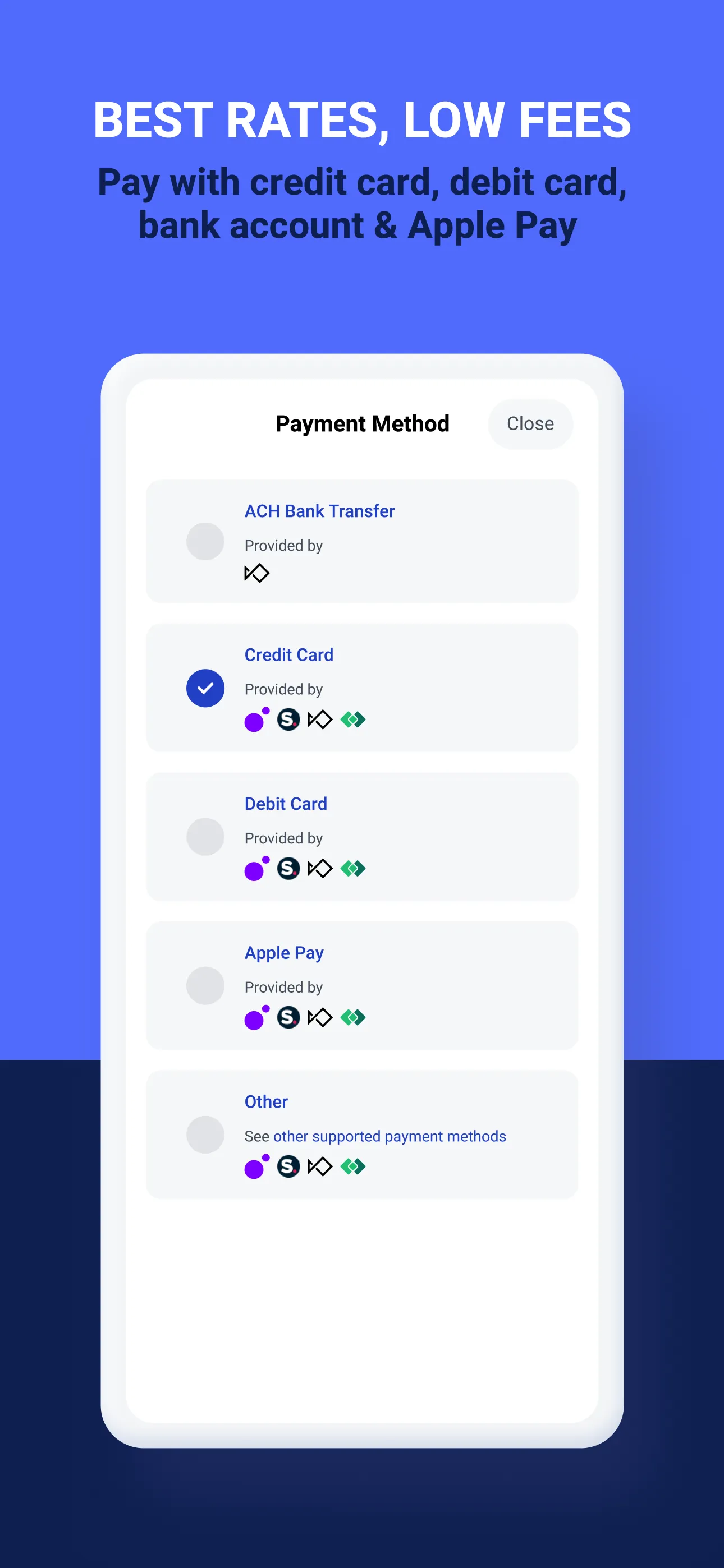 BitPay Bitcoin & Crypto Wallet iphone screenshot 3
