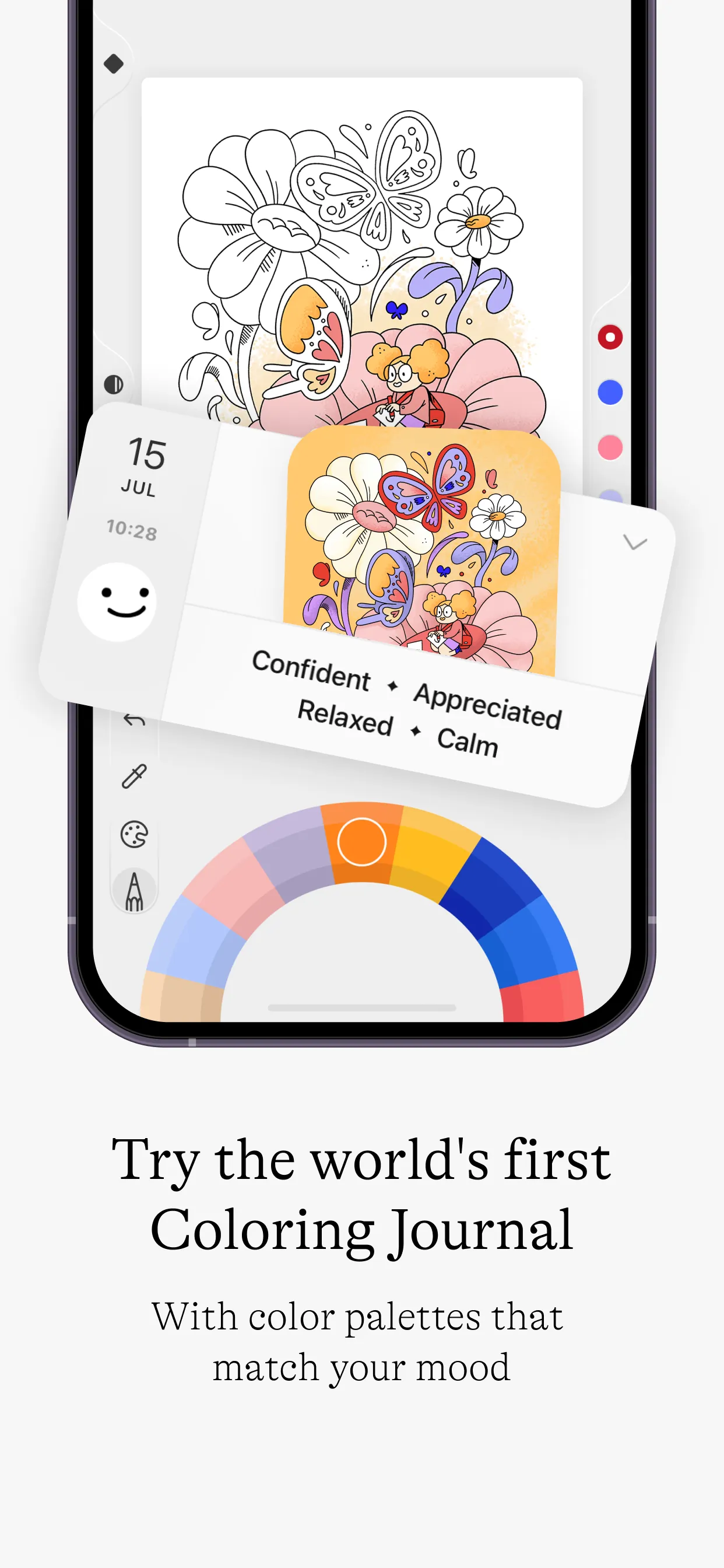 Lake: Coloring Book for Adults iphone screenshot 7
