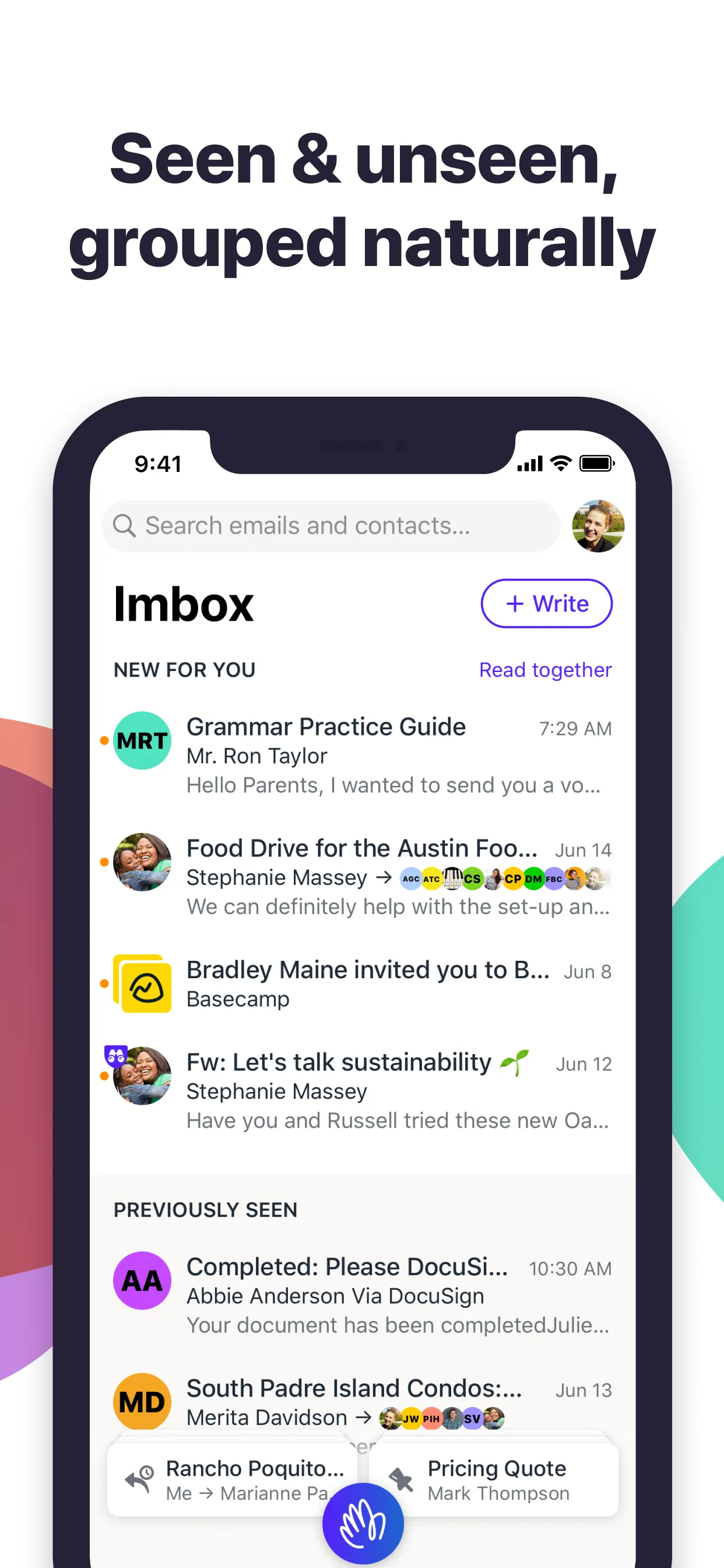 HEY Email iphone screenshot 4