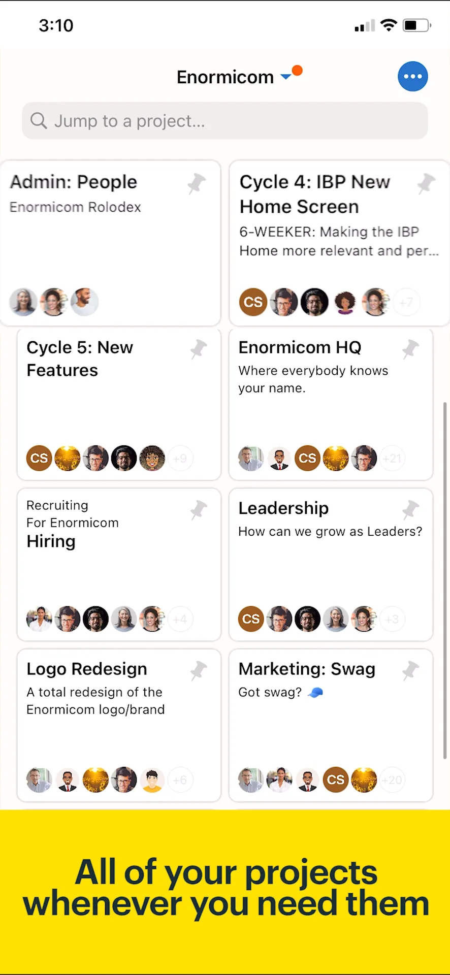 Basecamp - Project Management iphone screenshot 1
