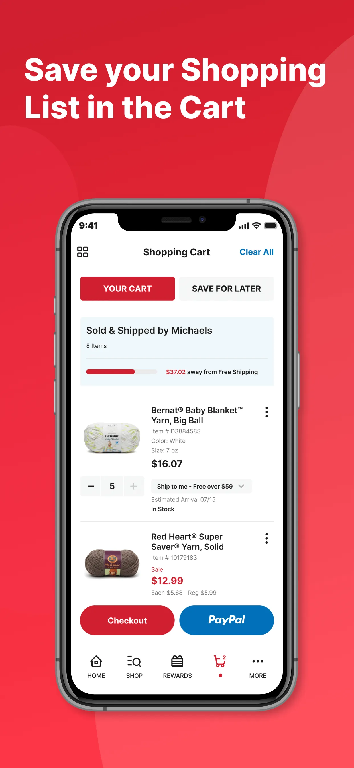 Michaels Stores iphone screenshot 4