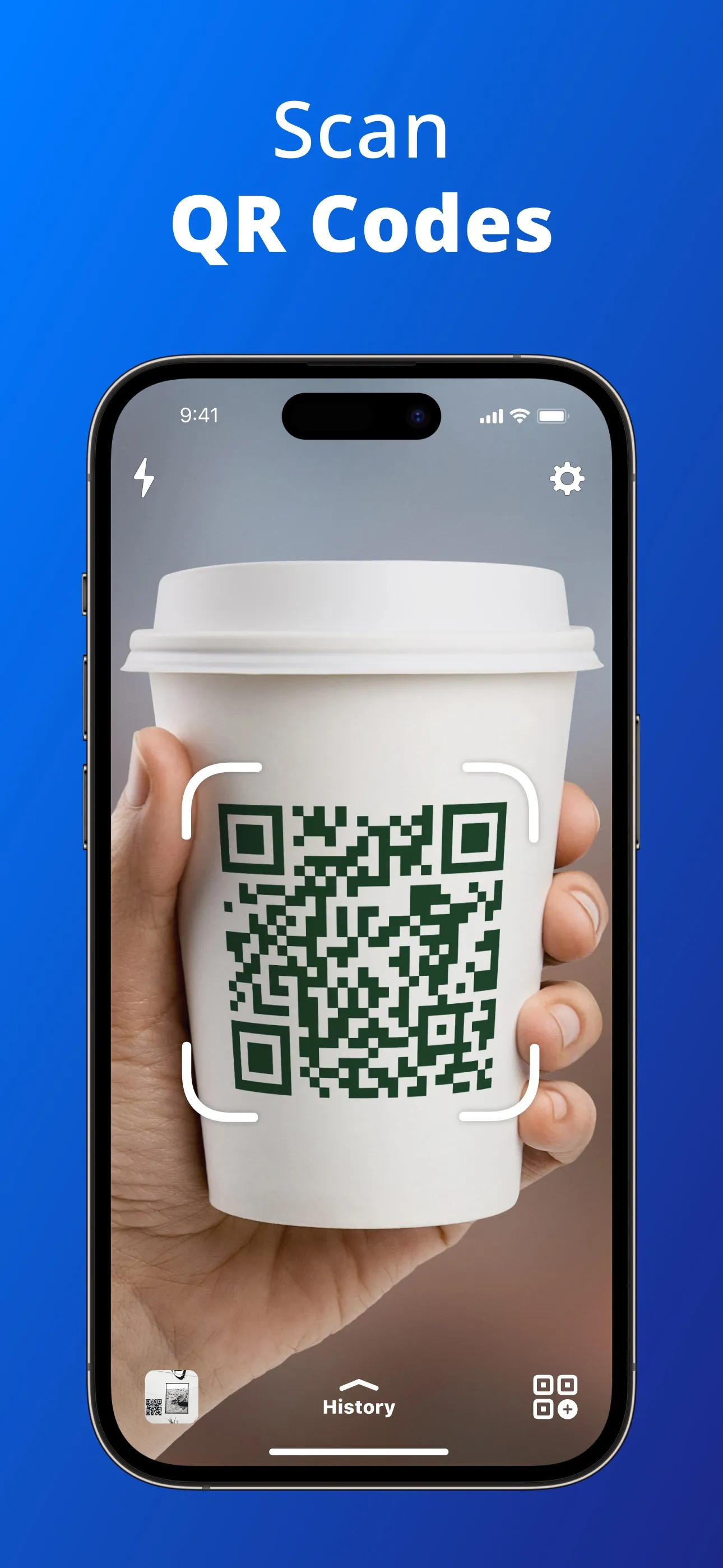 QR Code Reader，Barcode Scanner iphone screenshot 2