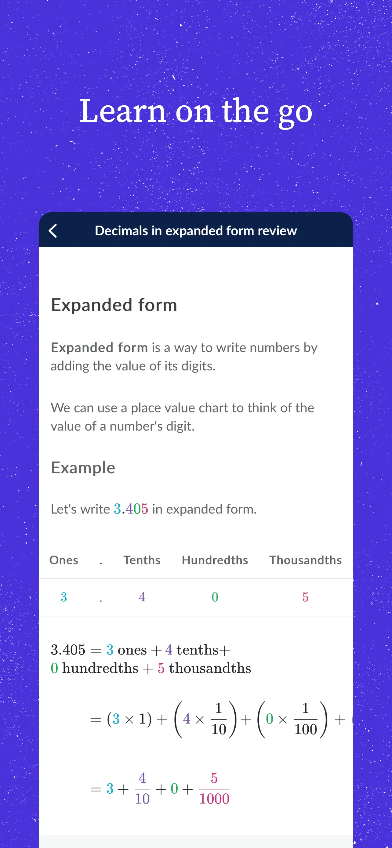 Khan Academy iphone screenshot 6