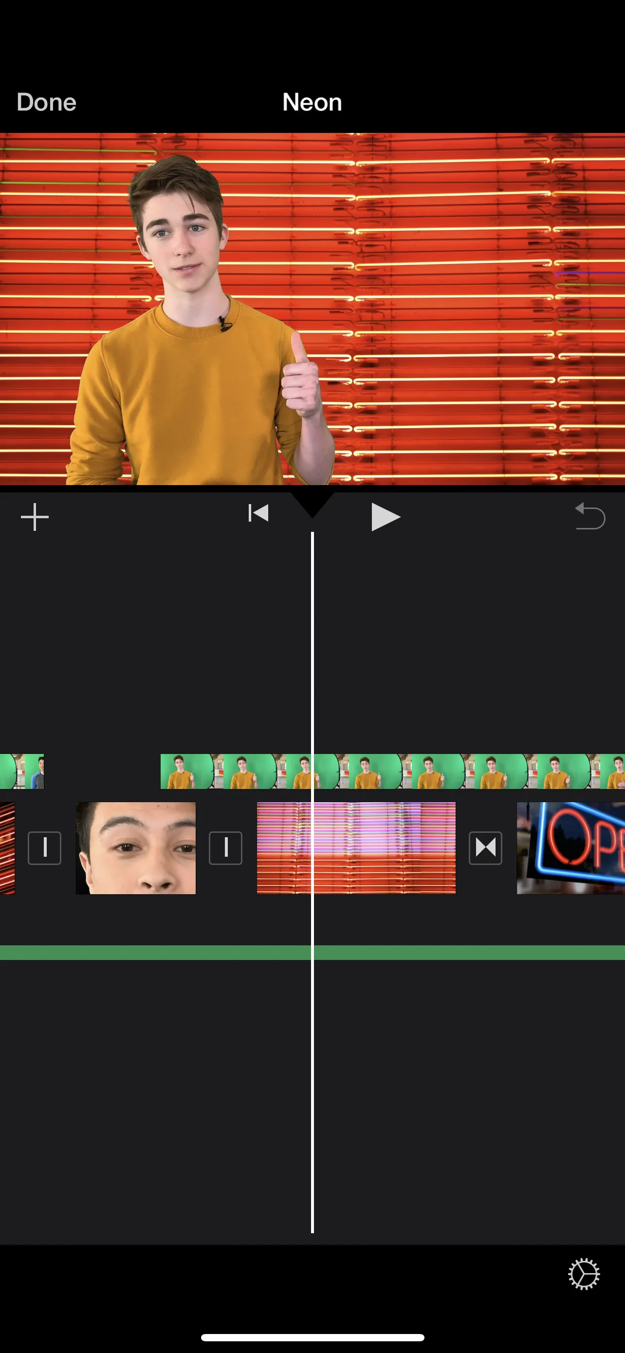 iMovie iphone screenshot 7