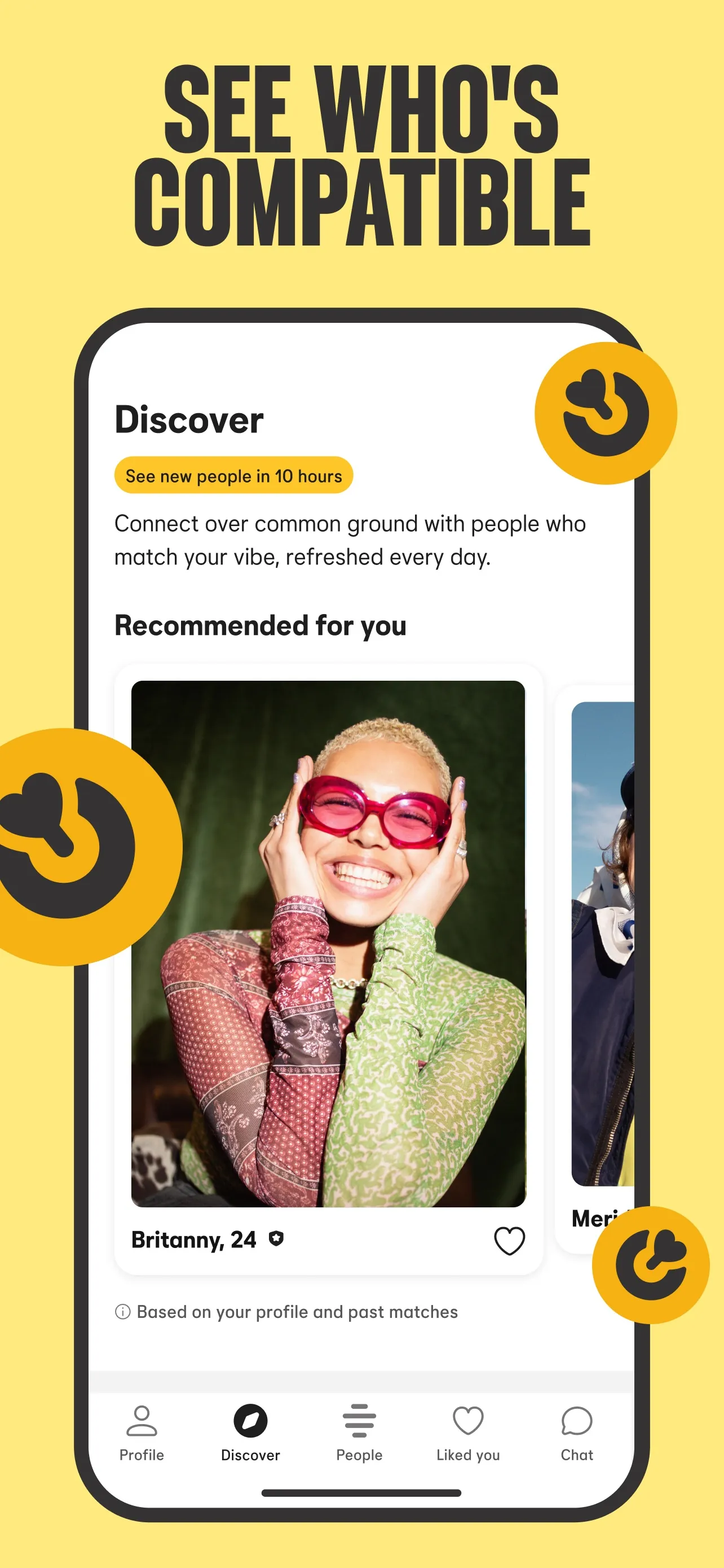 Bumble Dating App: Meet & Date iphone screenshot 2
