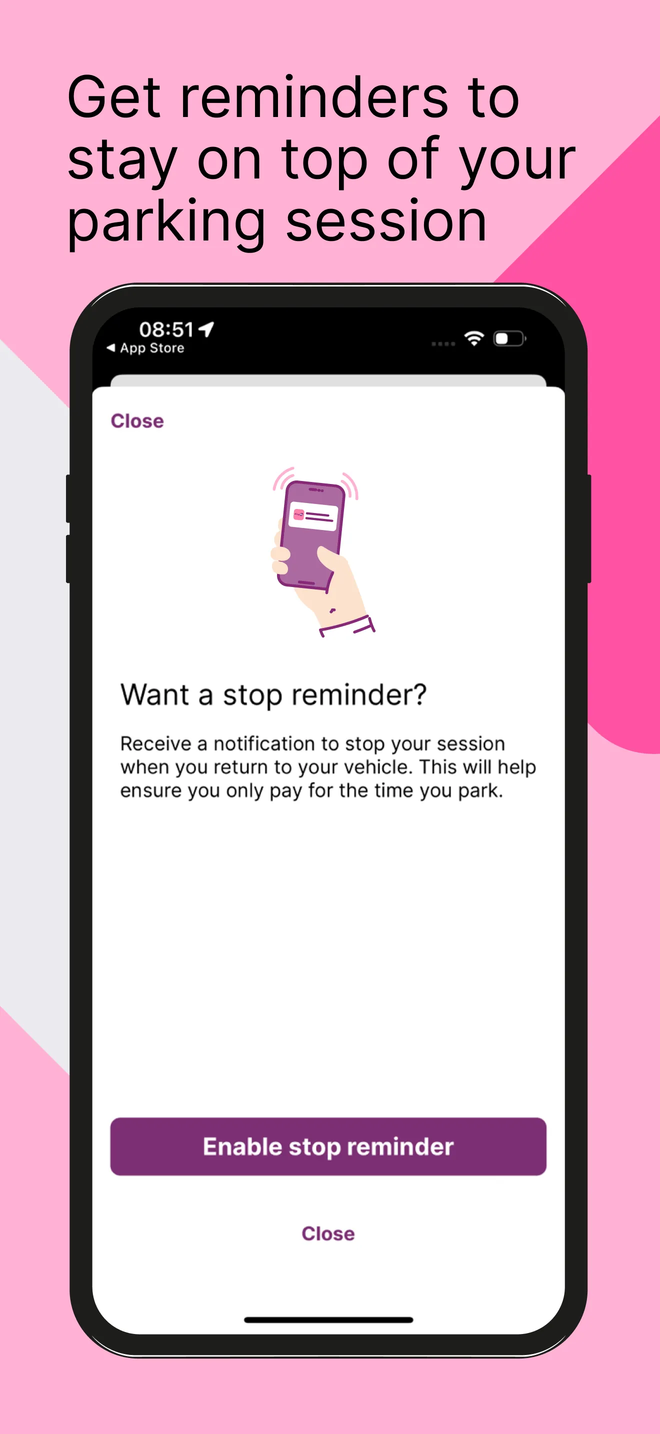RingGo: Mobile Car Parking App iphone screenshot 7