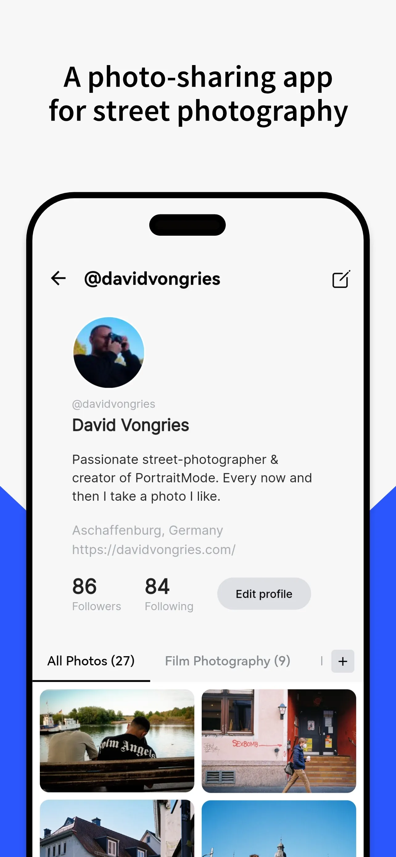 PortraitMode.io iphone screenshot 2