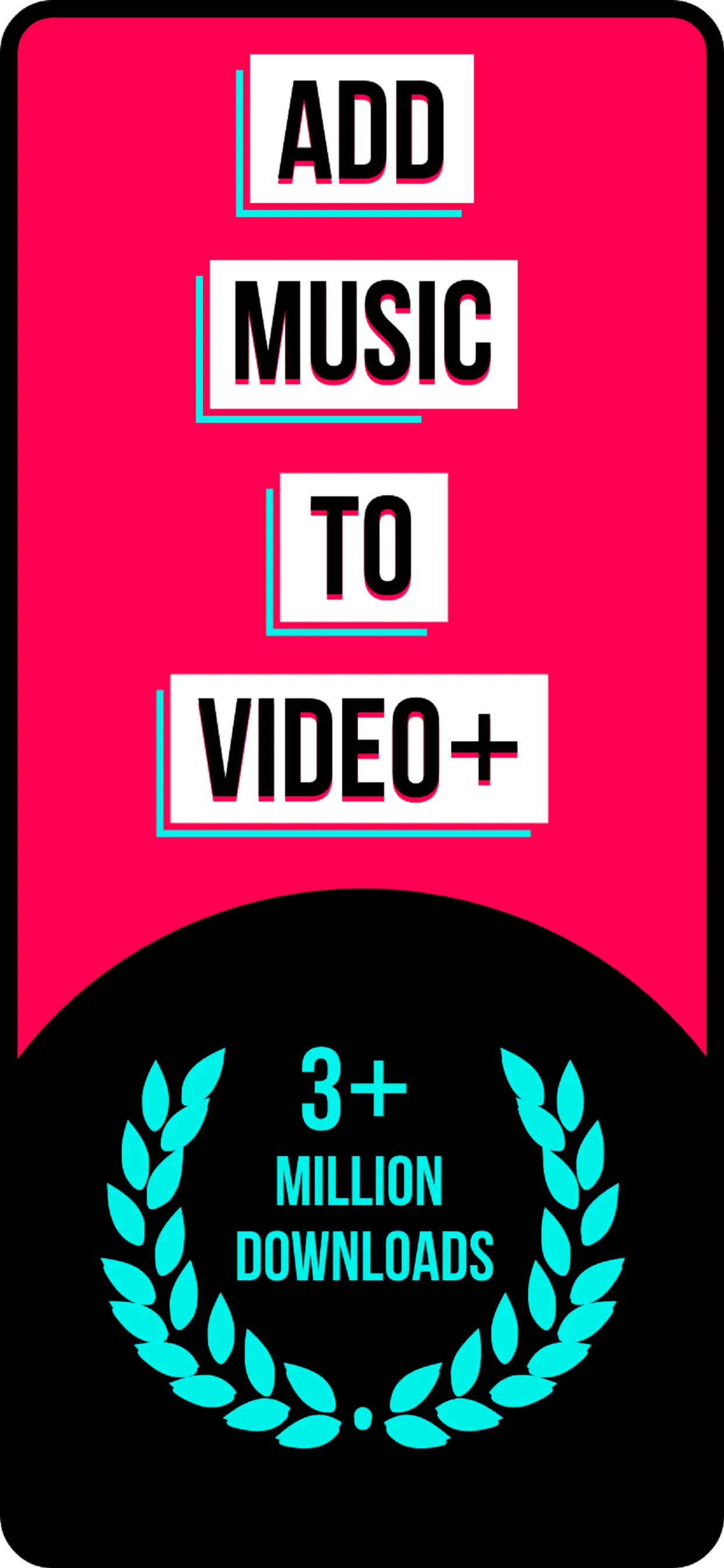Add Music to Video :cut editor iphone screenshot 1