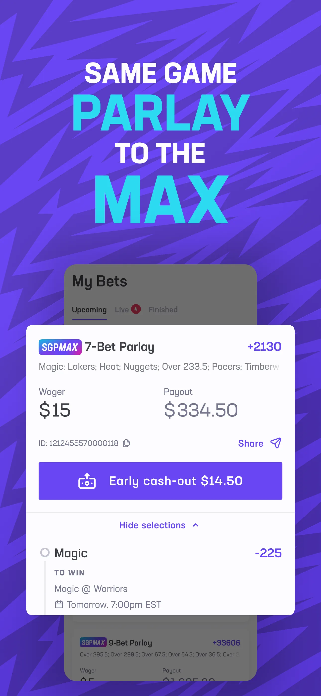 Hard Rock Bet: Betting, Casino iphone screenshot 3