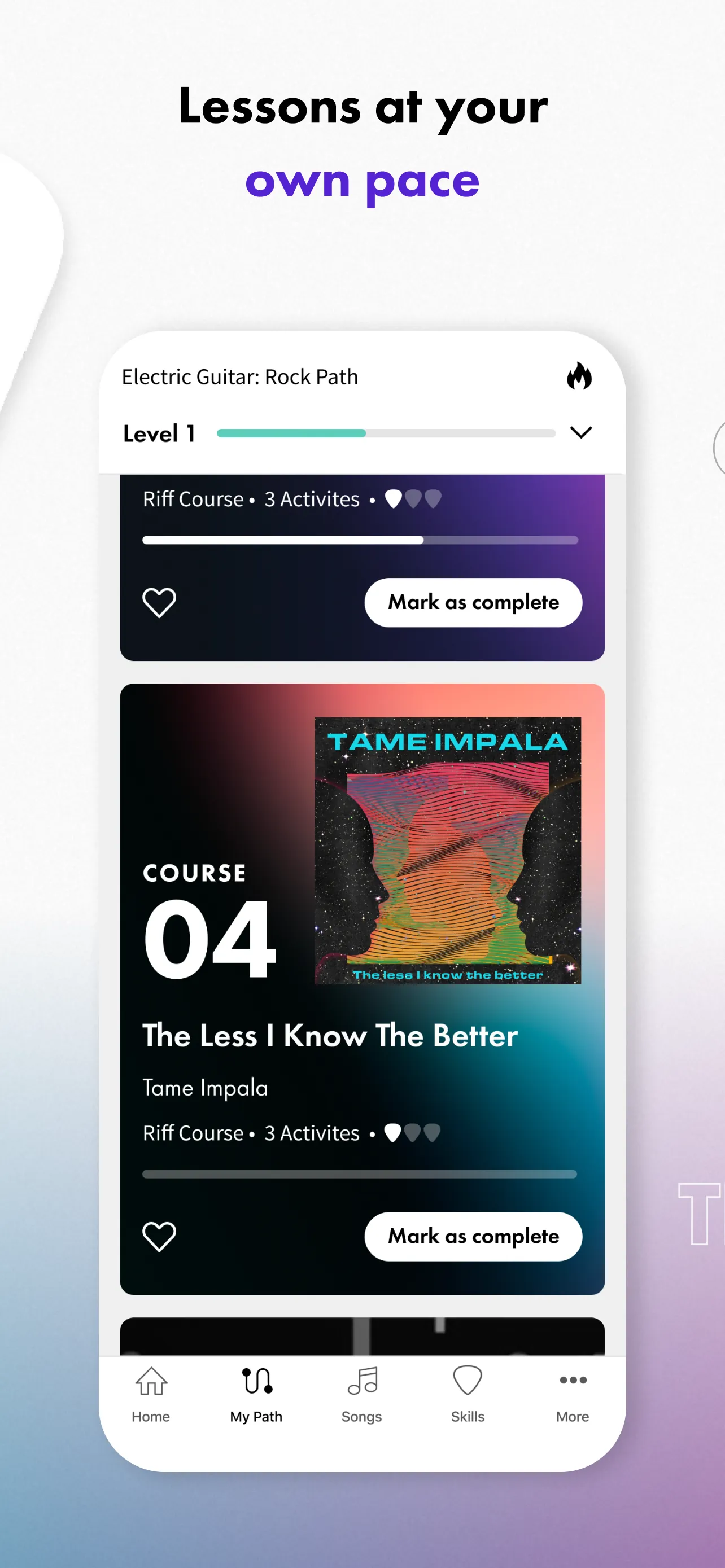 Fender Play: Songs & Lessons iphone screenshot 3