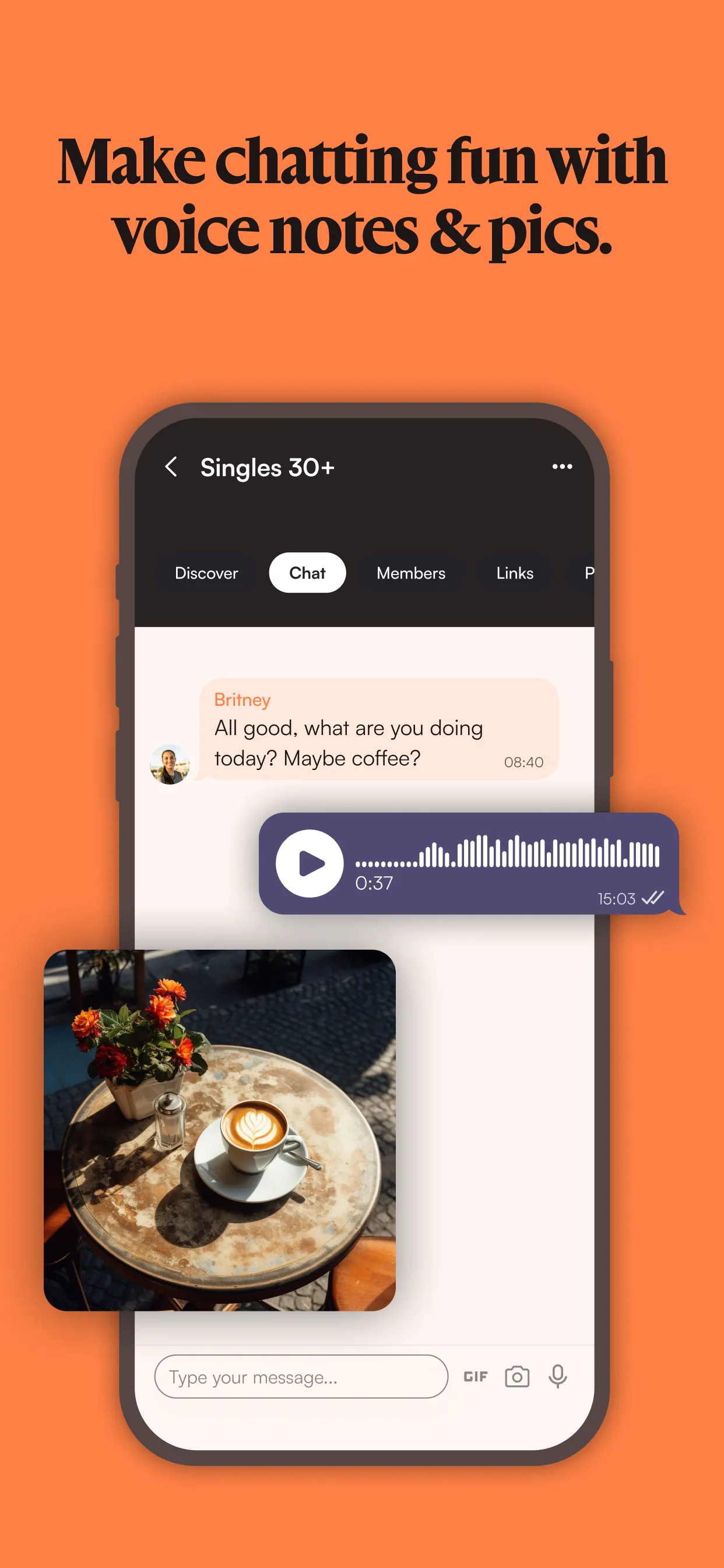 Jaumo Dating App: Flirt & Chat iphone screenshot 4