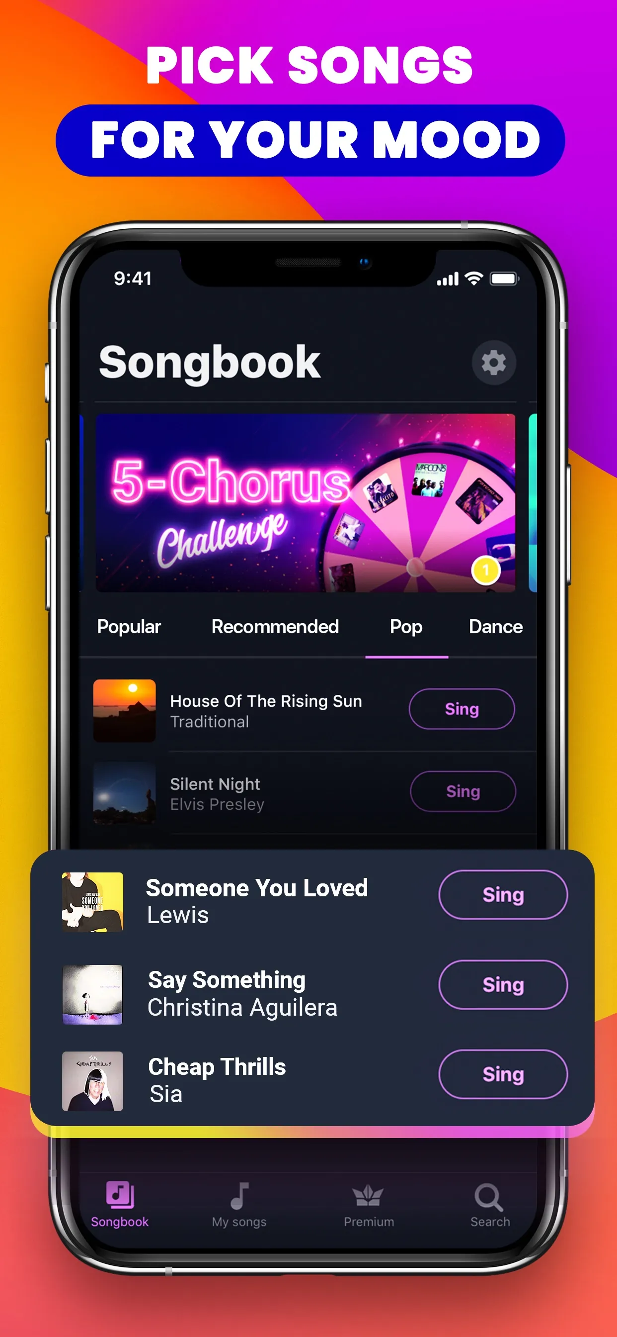 Karaoke Songs - Voice Singing iphone screenshot 3