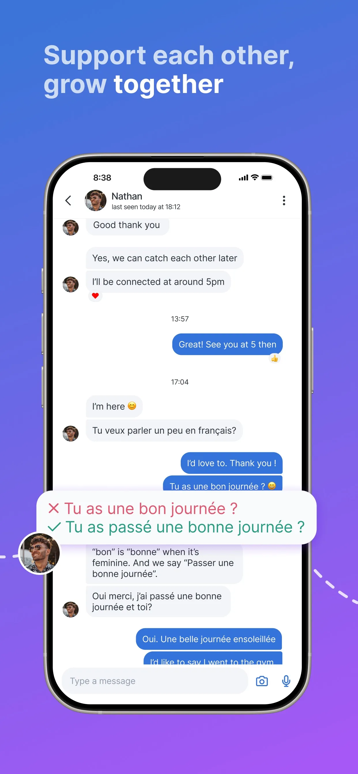 Speaky - Language Exchange iphone screenshot 3