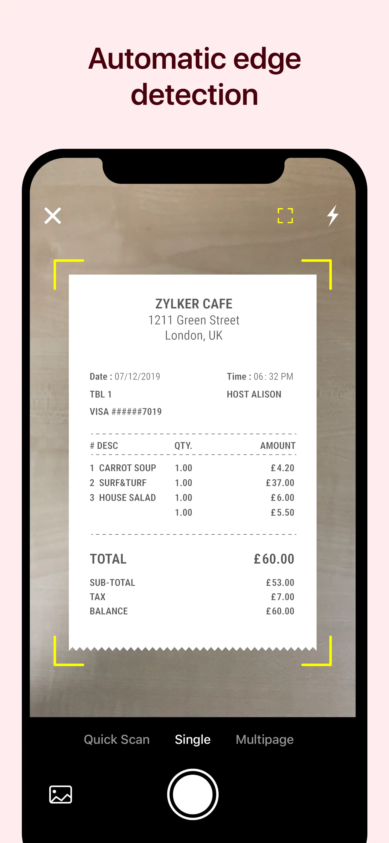 Zoho Expense: Travel & Expense iphone screenshot 4