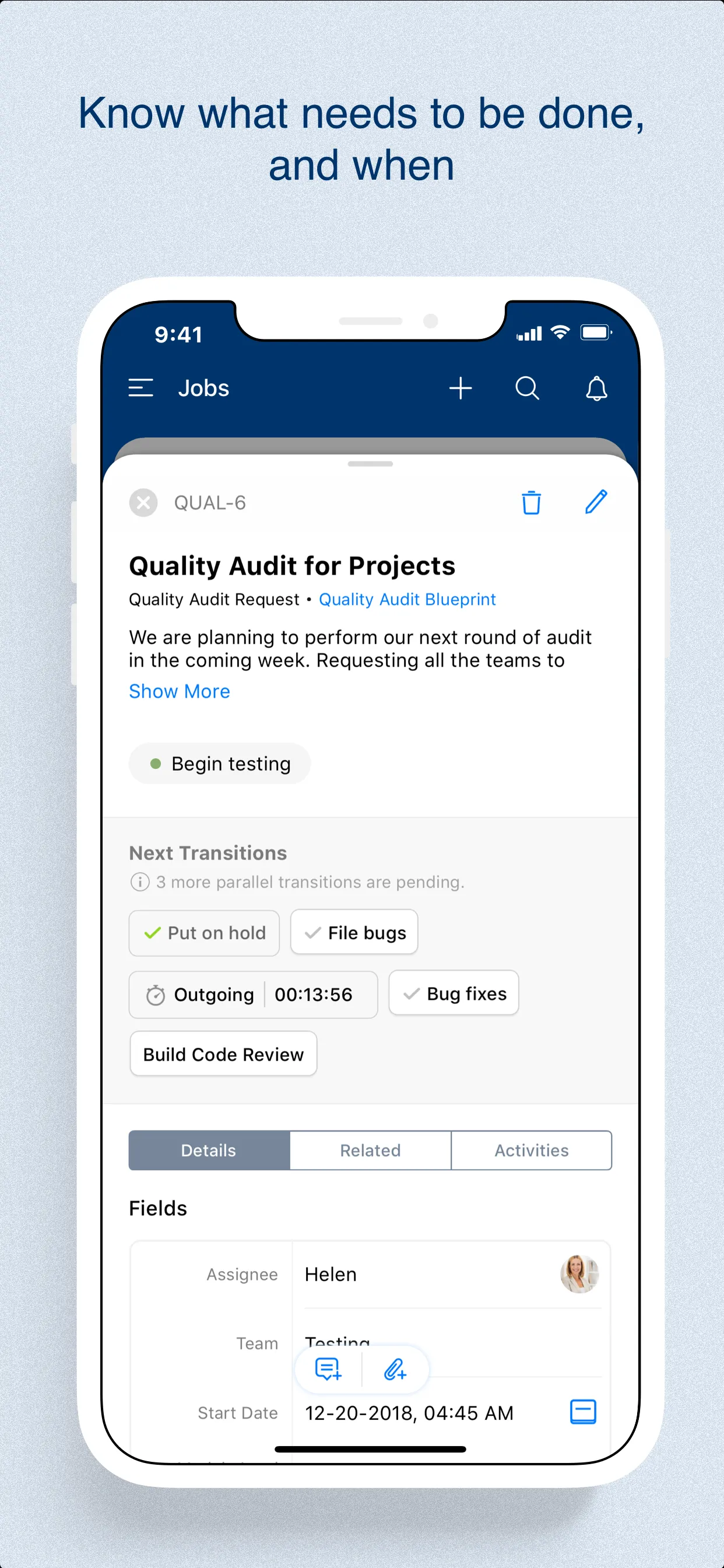 Qntrl - Workflow Management iphone screenshot 3
