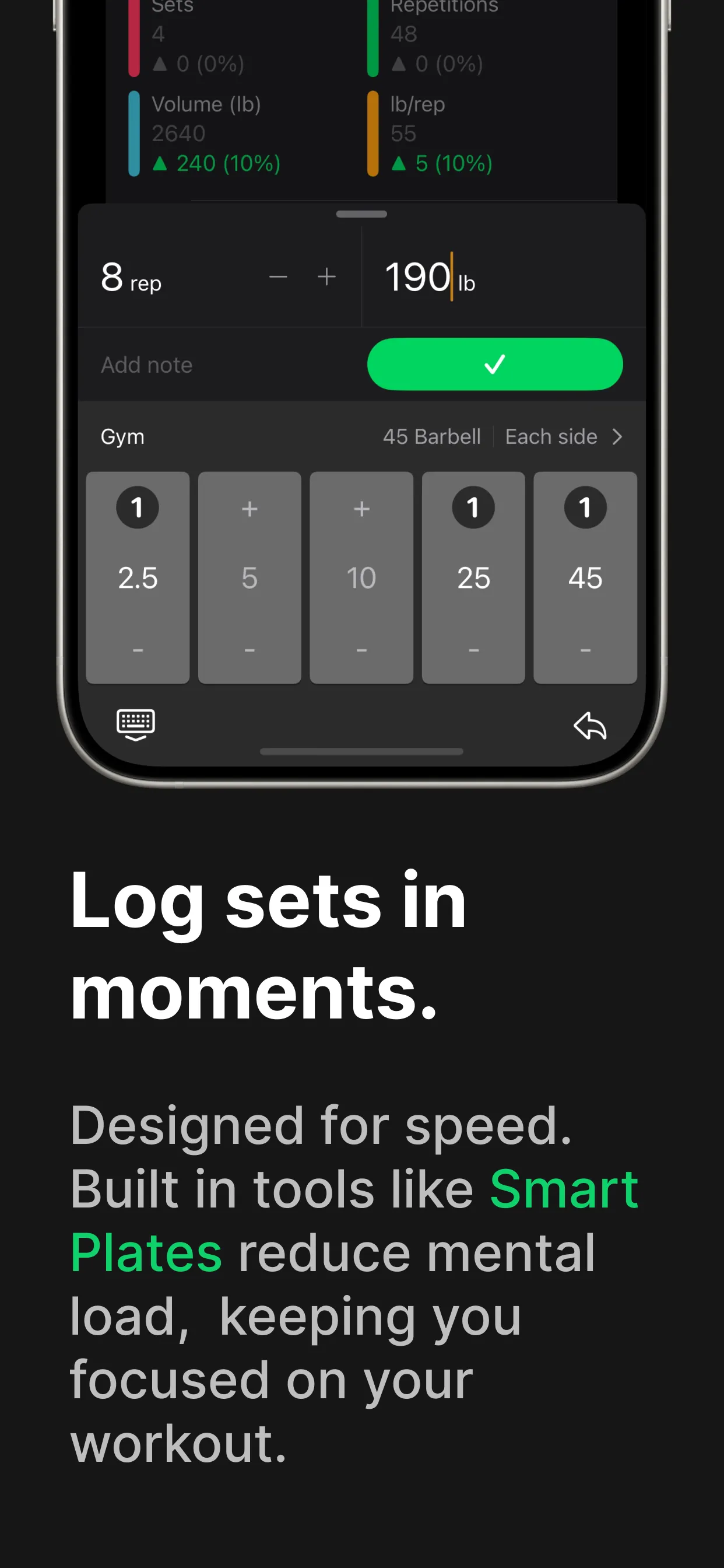 Setgraph: Strength Workout Log iphone screenshot 6
