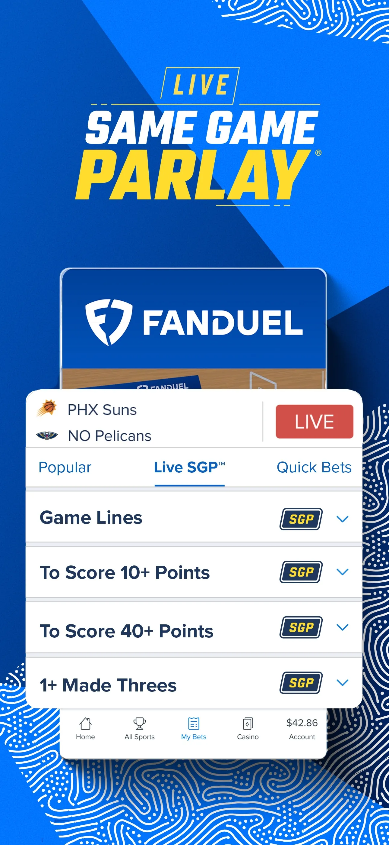 FanDuel Sportsbook & Casino iphone screenshot 5