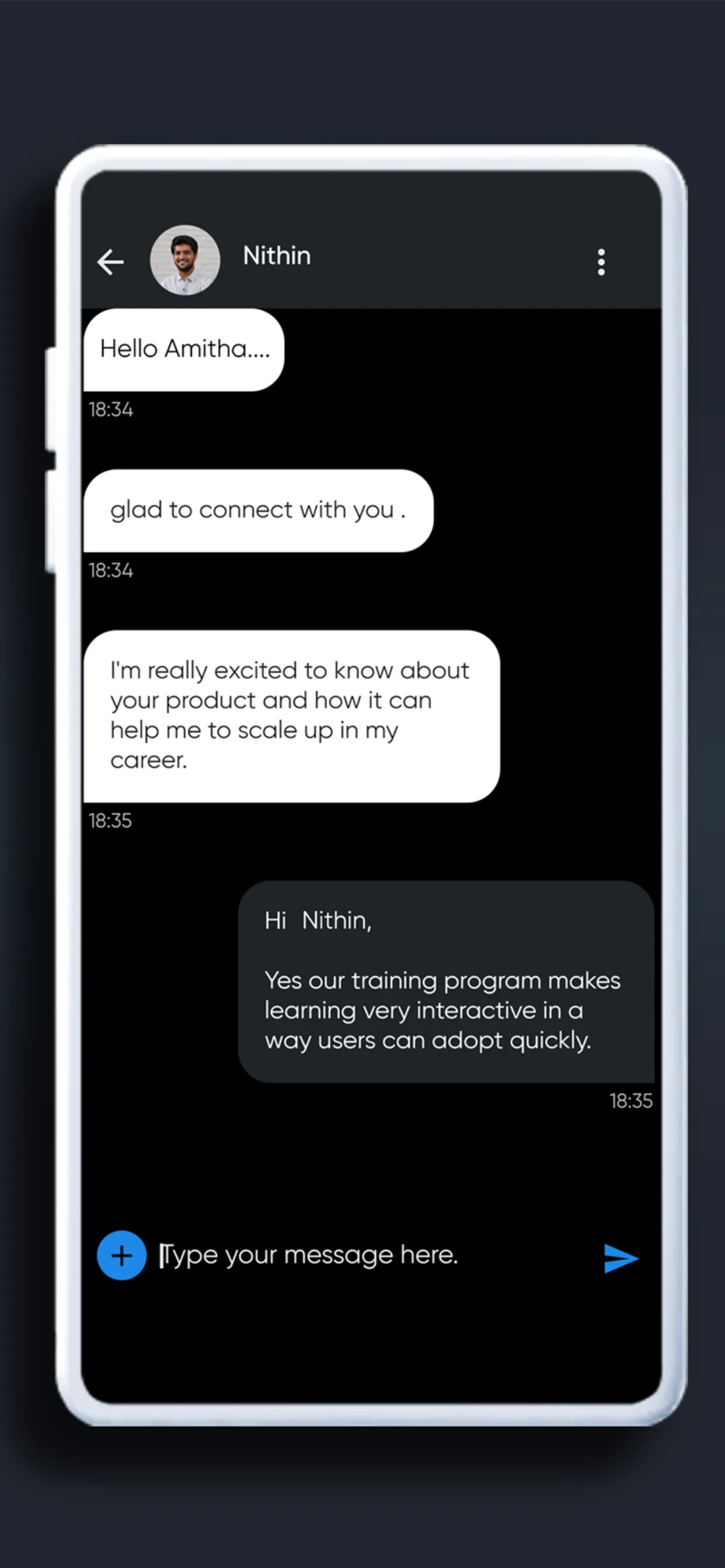 IJEENI Professional Networking iphone screenshot 4