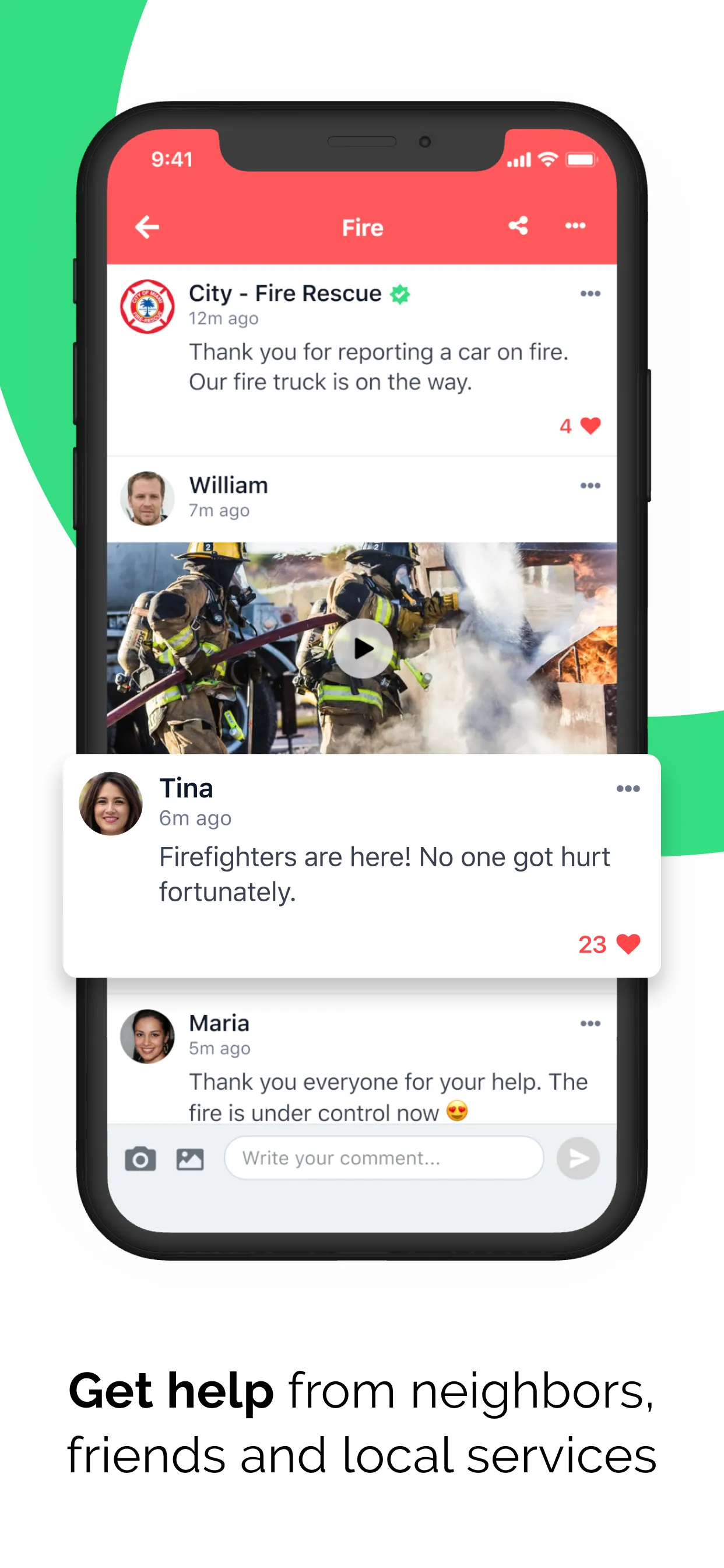 SOSAFE - City Social Network iphone screenshot 4