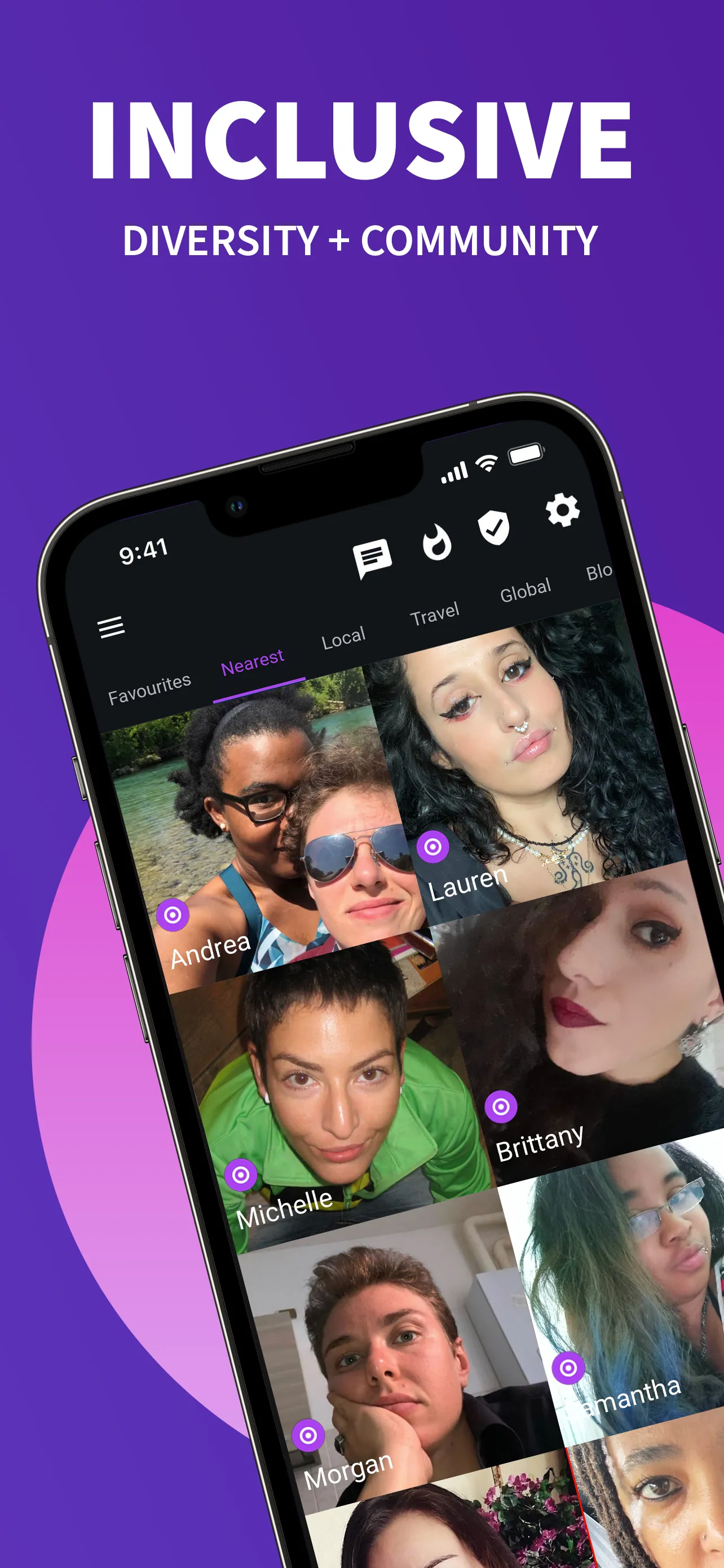 Wapa: Lesbian Dating & Chat iphone screenshot 7