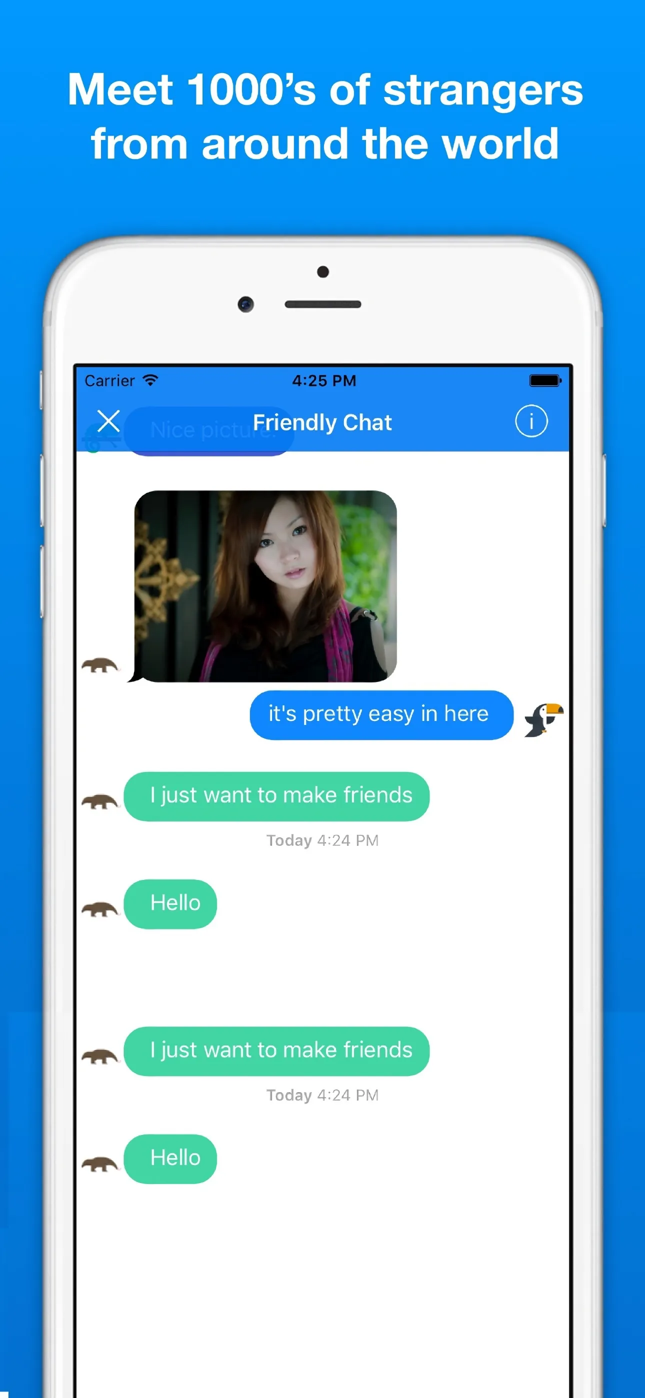 ChatOften - Anonymous Chat iphone screenshot 2