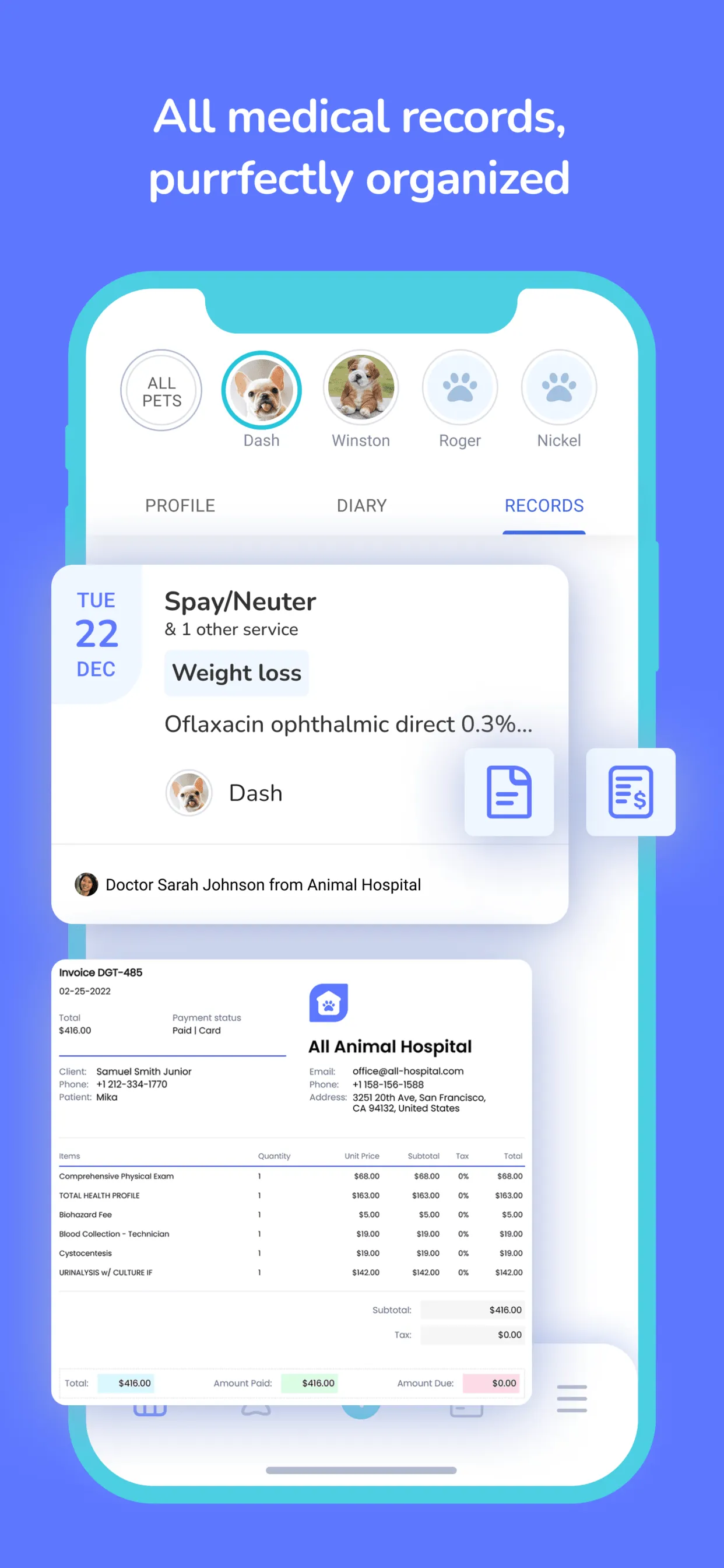 Digitail - Smarter Pet Care iphone screenshot 3
