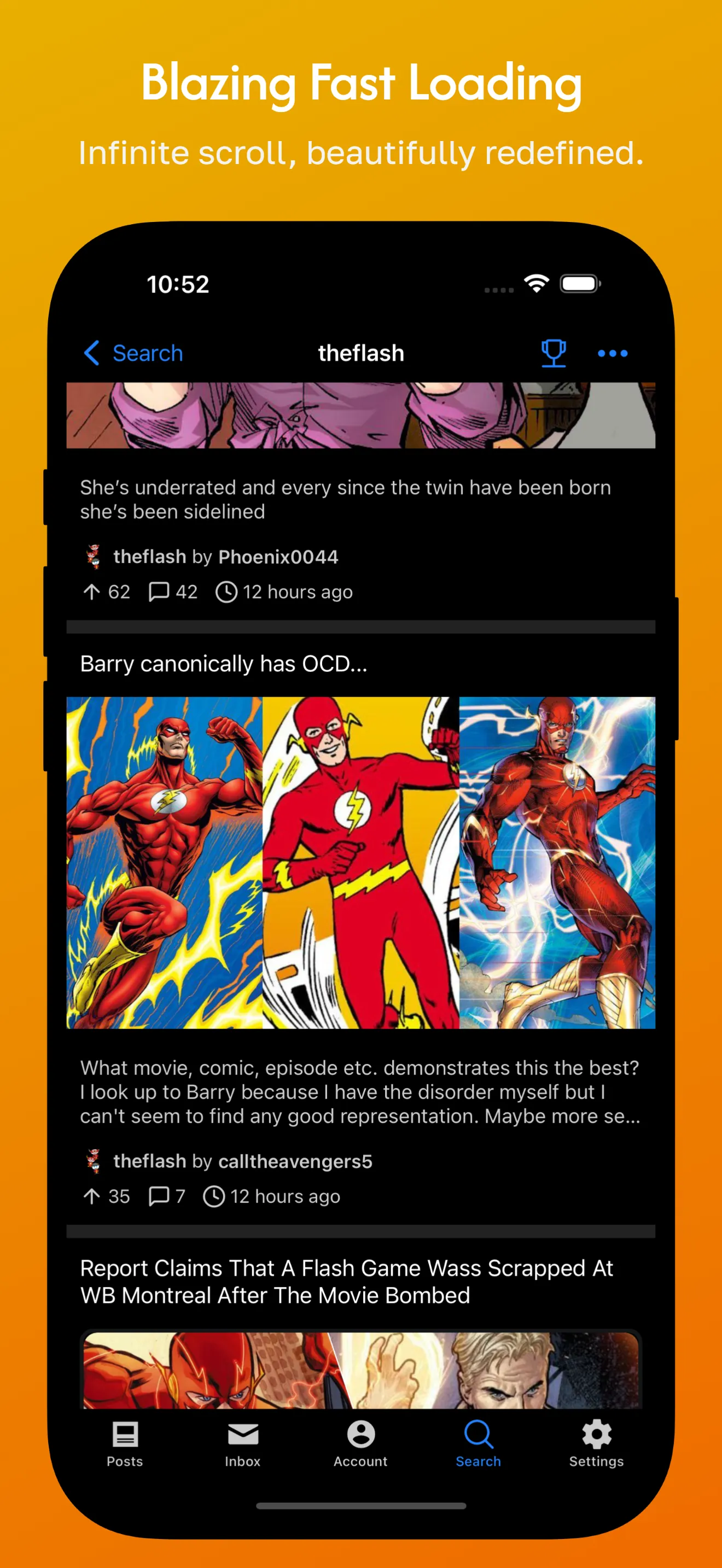 Hydra for Reddit iphone screenshot 3