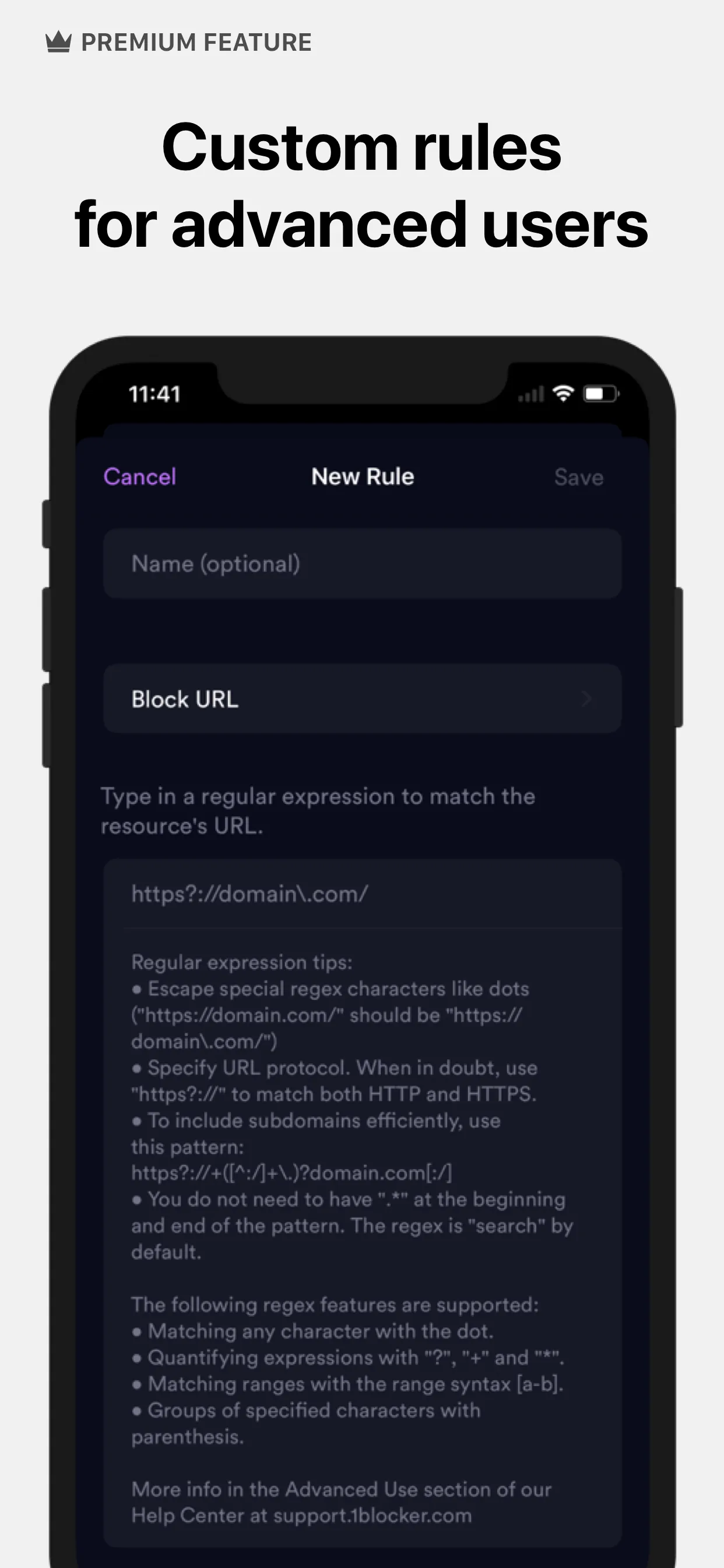 1Blocker - Ad Blocker iphone screenshot 8