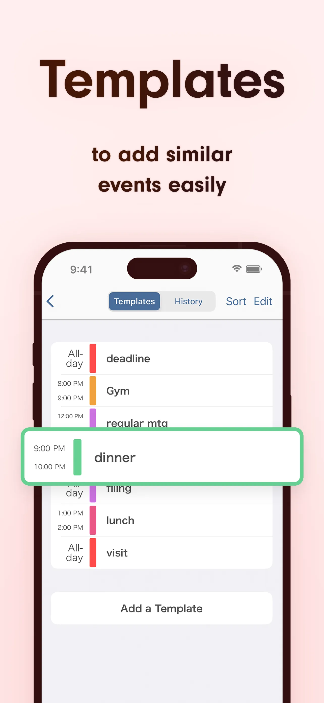 Simple Calendar: ToDo Planner iphone screenshot 6