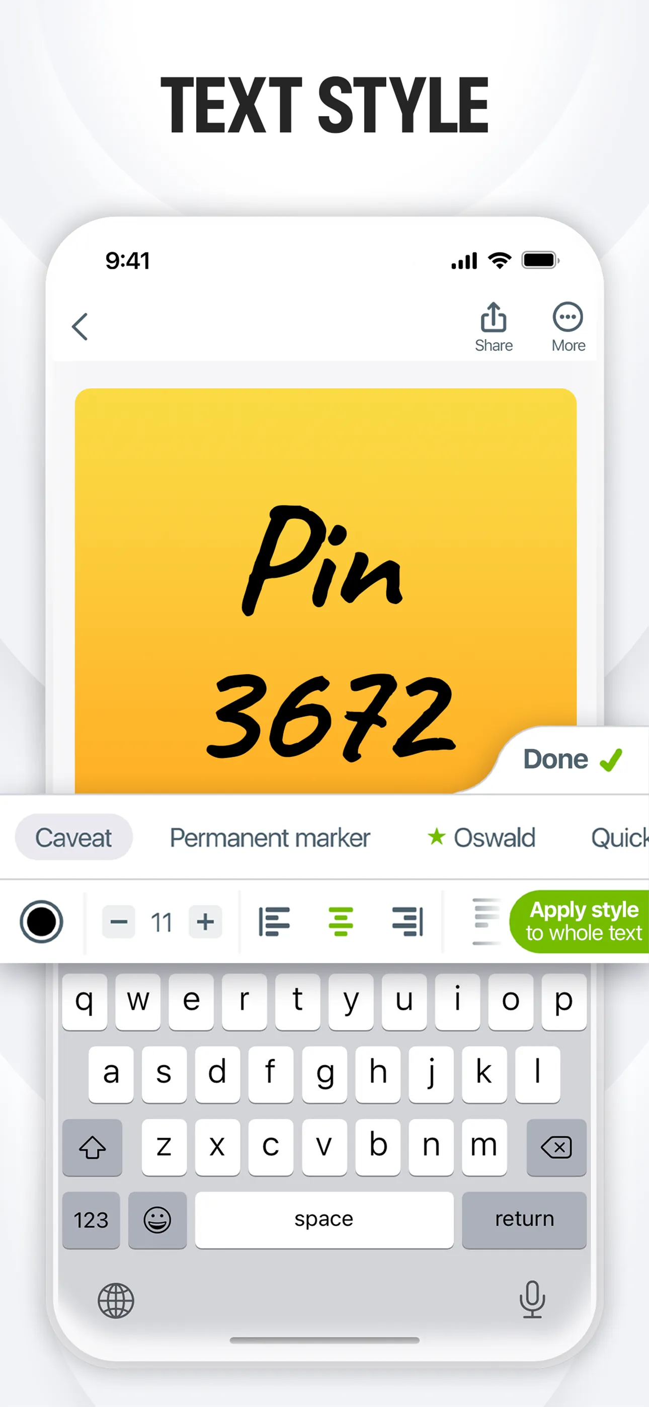 Sticky Notes & Color Widget iphone screenshot 5