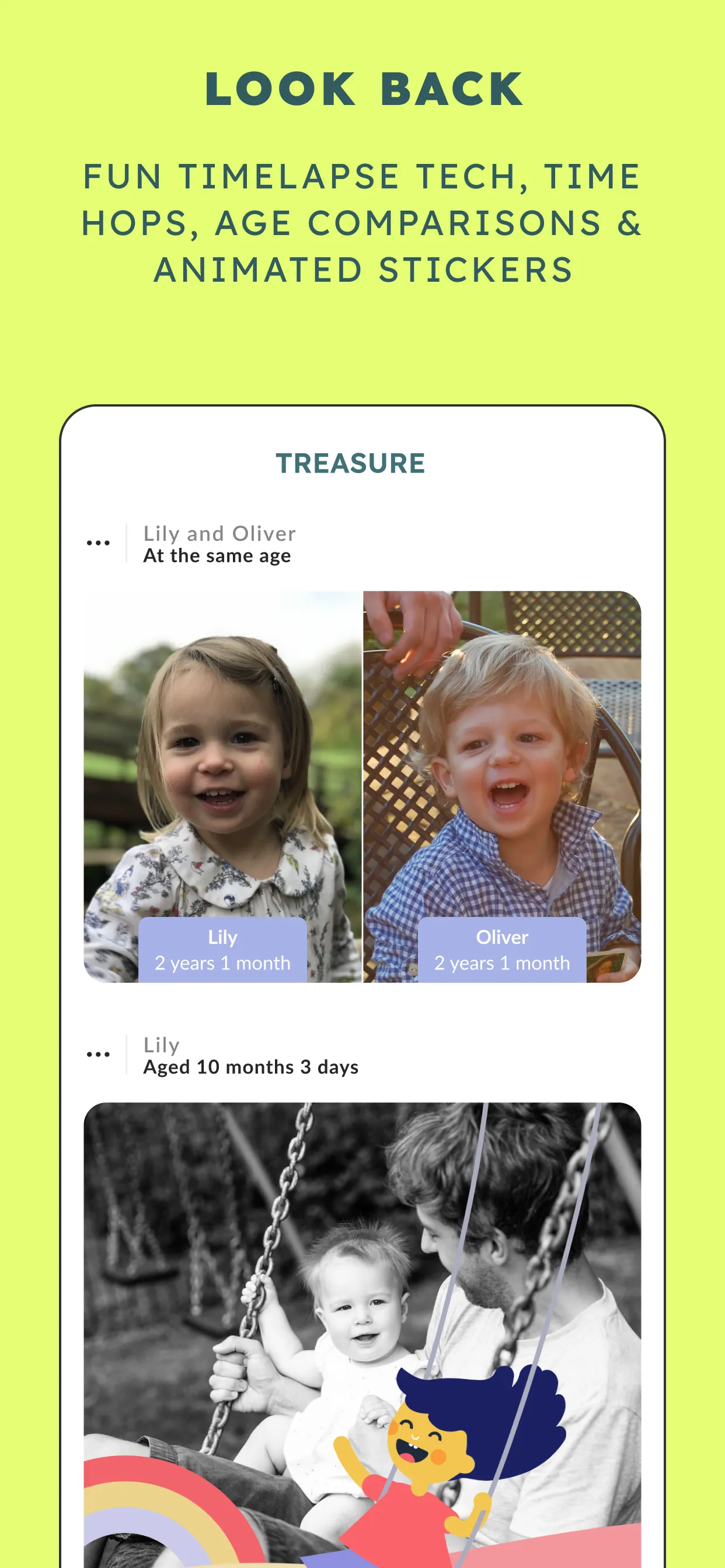 BackThen Family & Baby Photos iphone screenshot 6