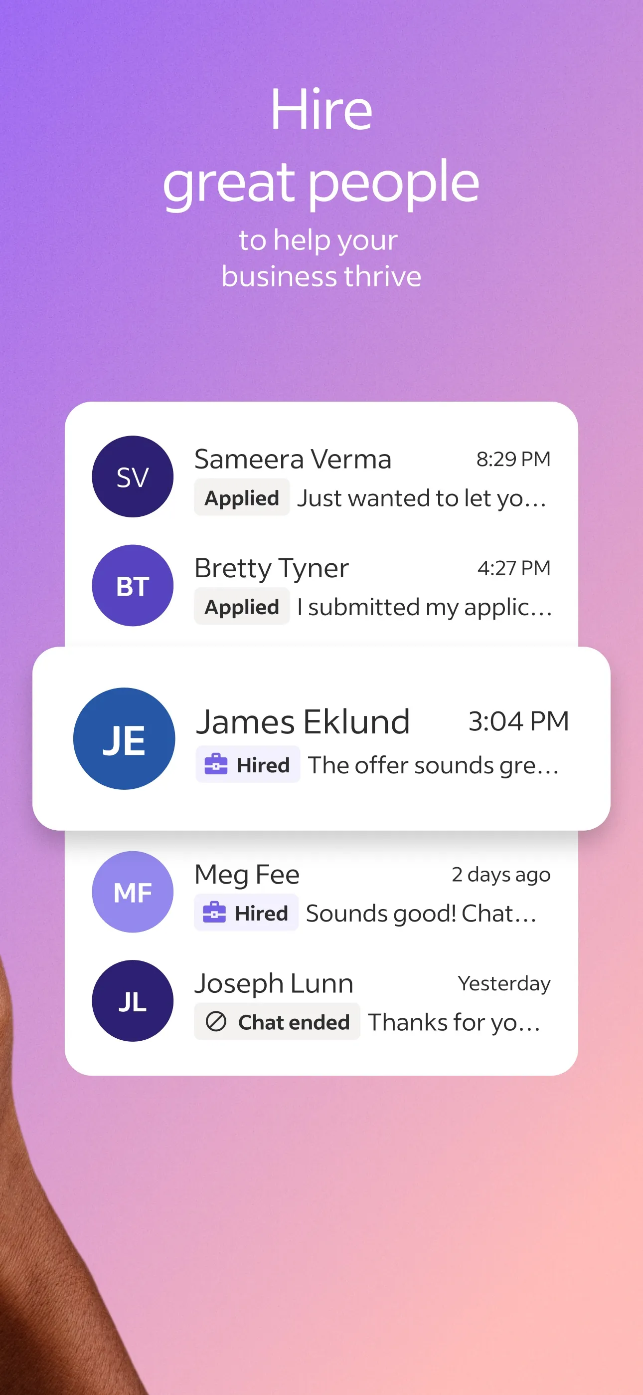 Indeed Connect for Employers iphone screenshot 4