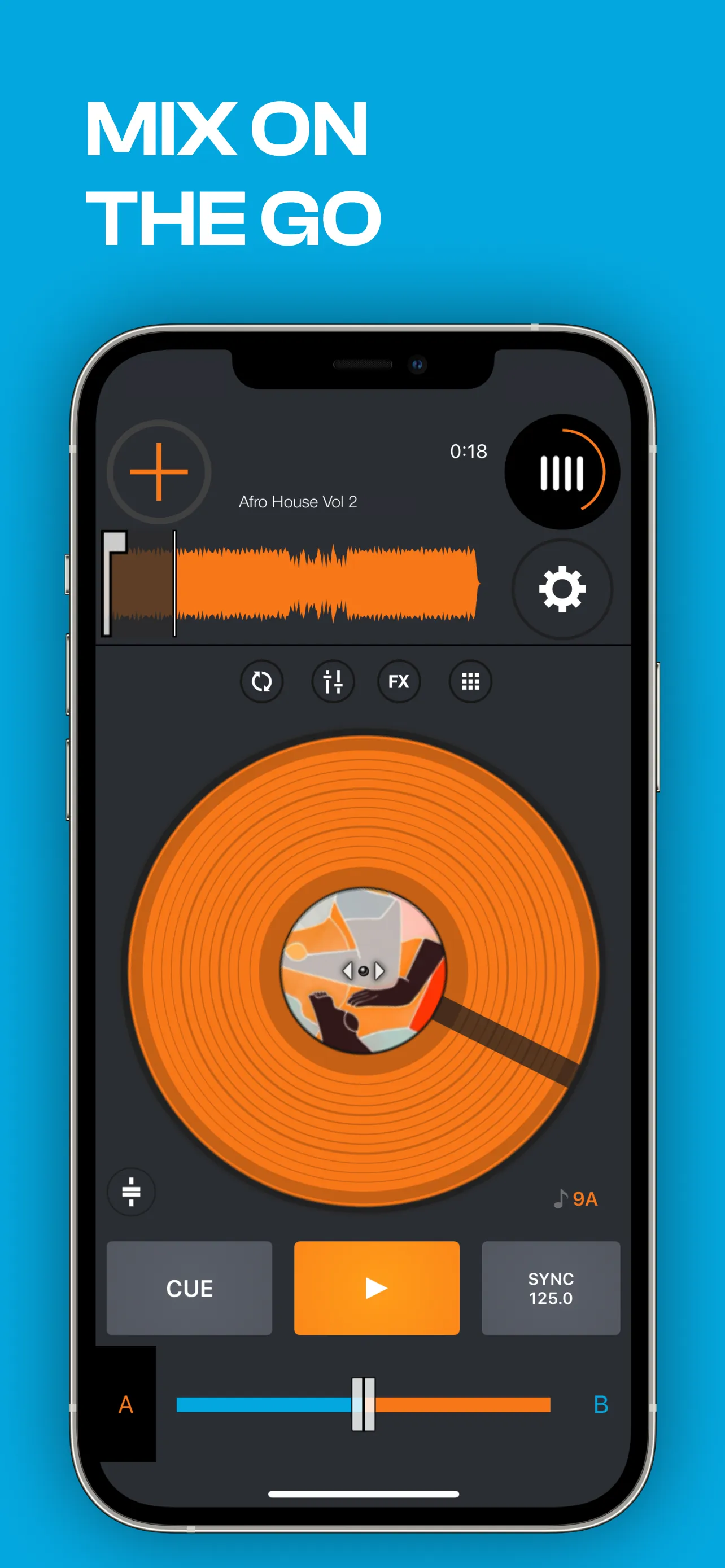 Cross DJ - Music Mixer App iphone screenshot 4