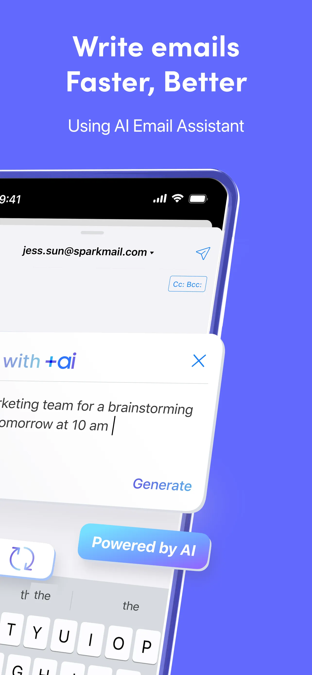 Spark Mail + AI: Email Inbox iphone screenshot 2