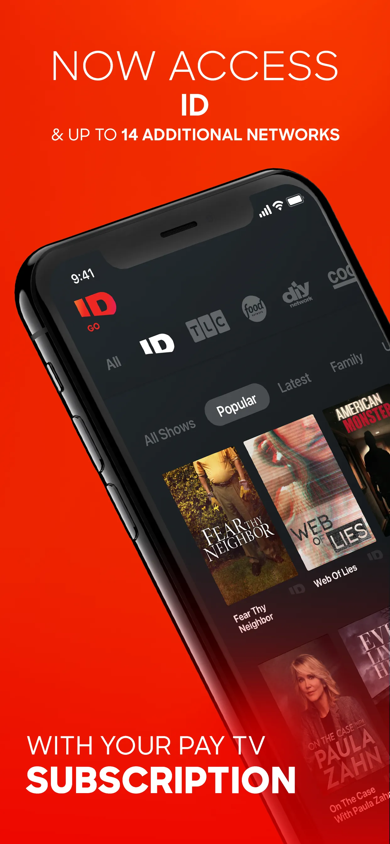 ID GO - Stream Live TV iphone screenshot 1