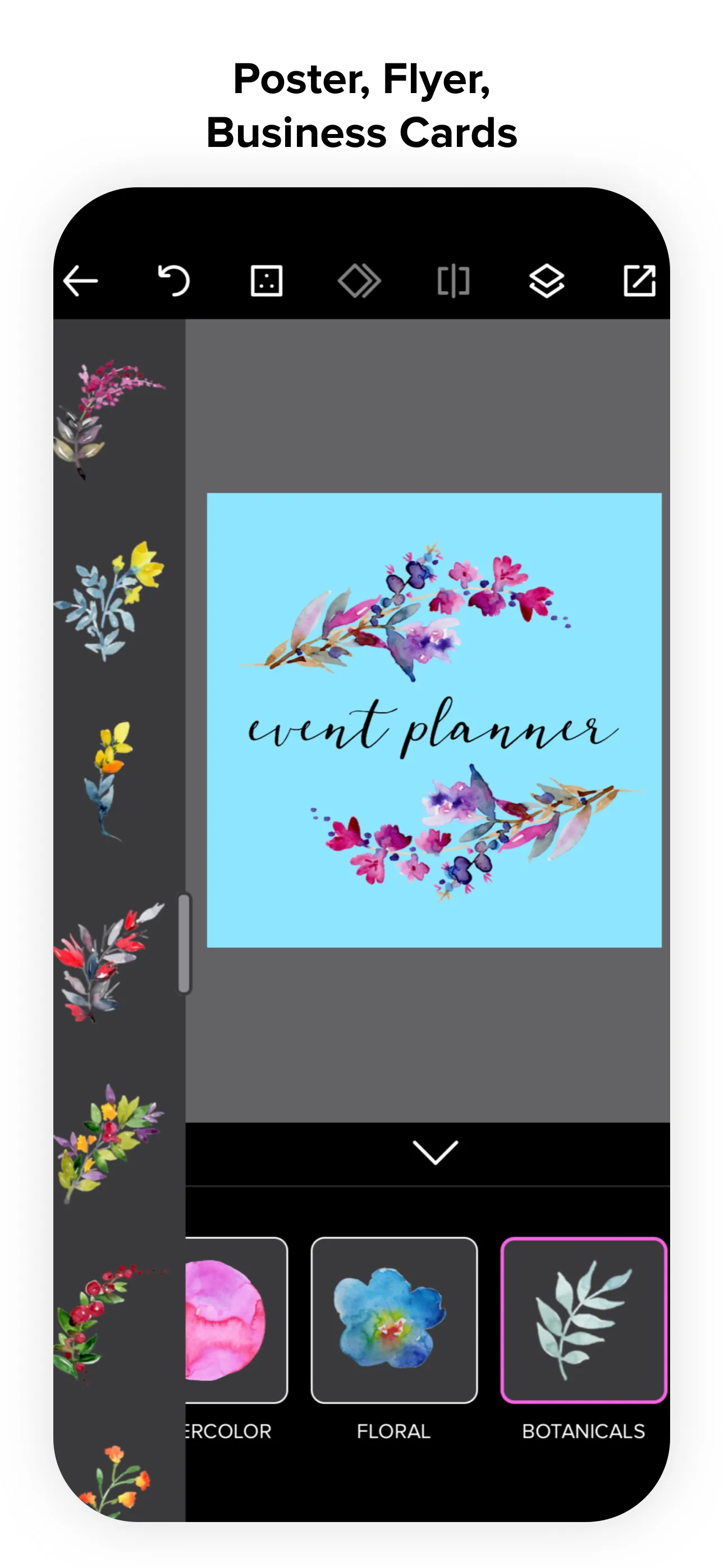 Logo Maker - Watercolor Logo iphone screenshot 8