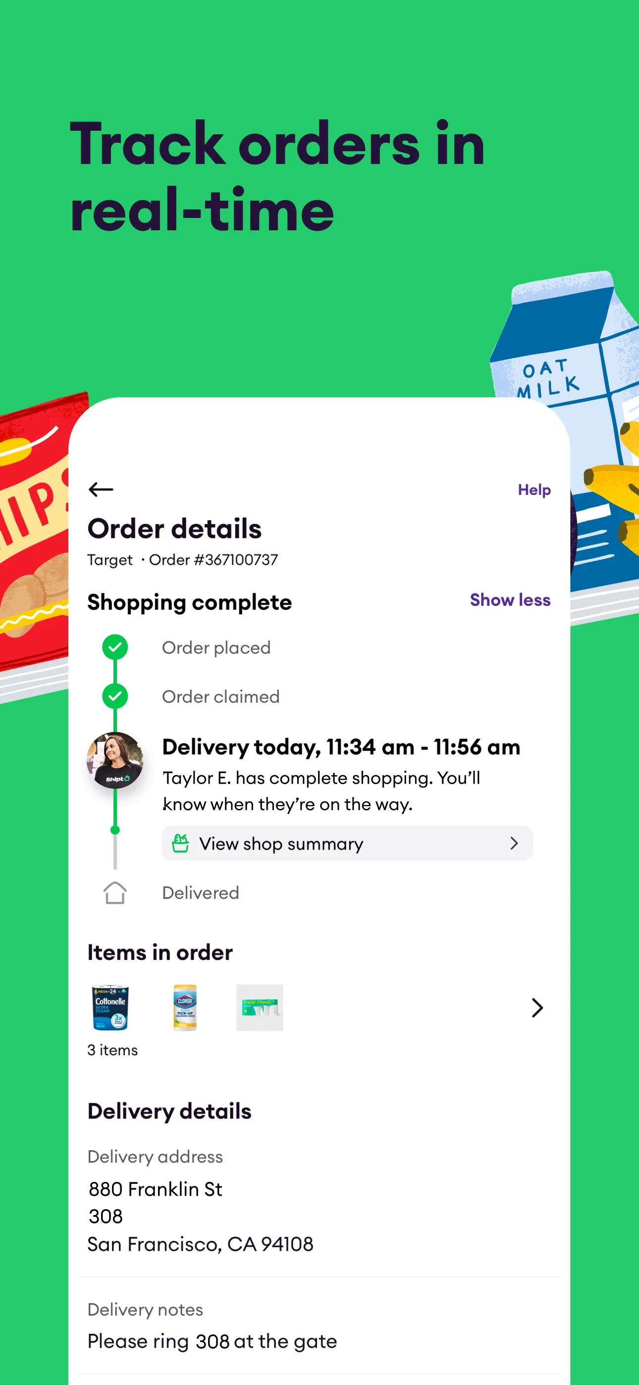Shipt: Order Grocery Delivery iphone screenshot 5