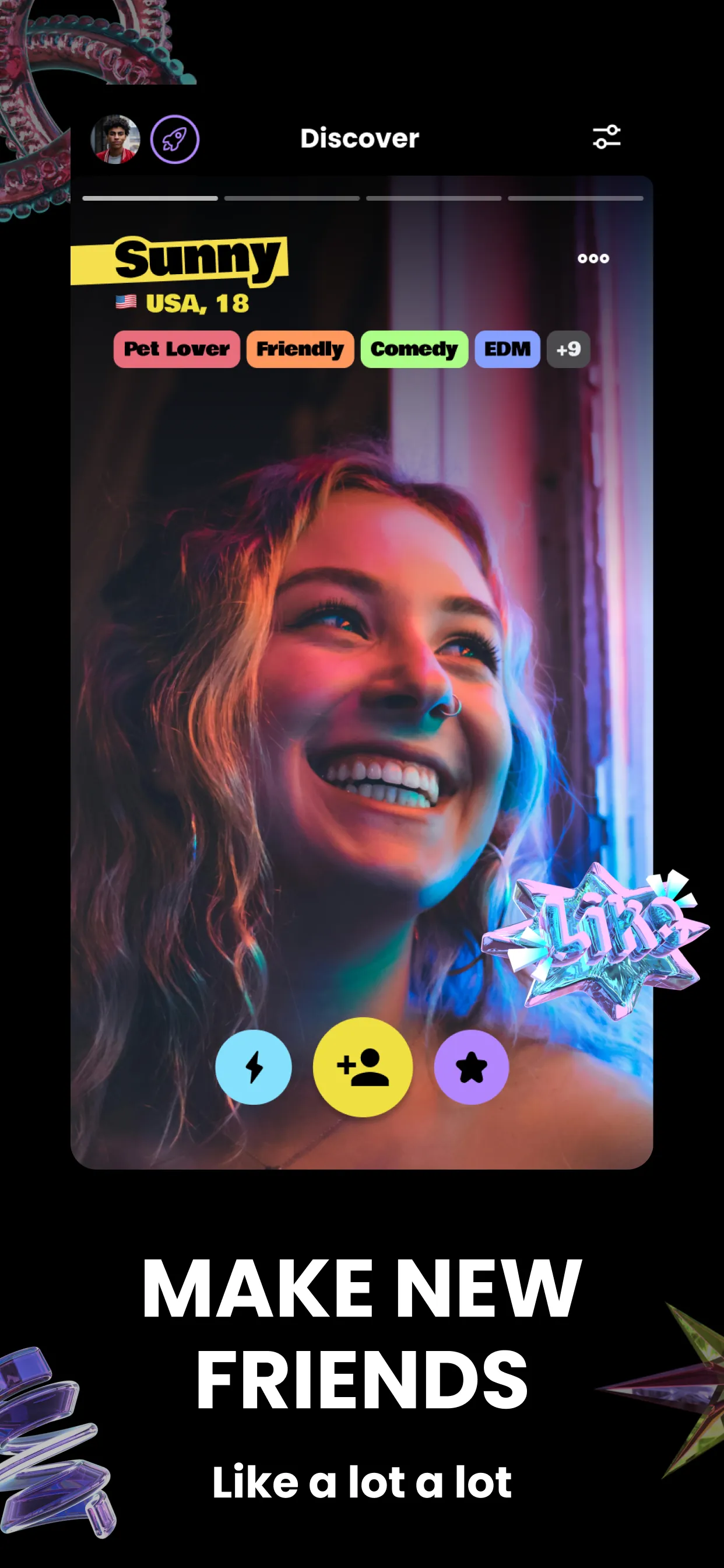Chat, Friend Finder - Renz iphone screenshot 1