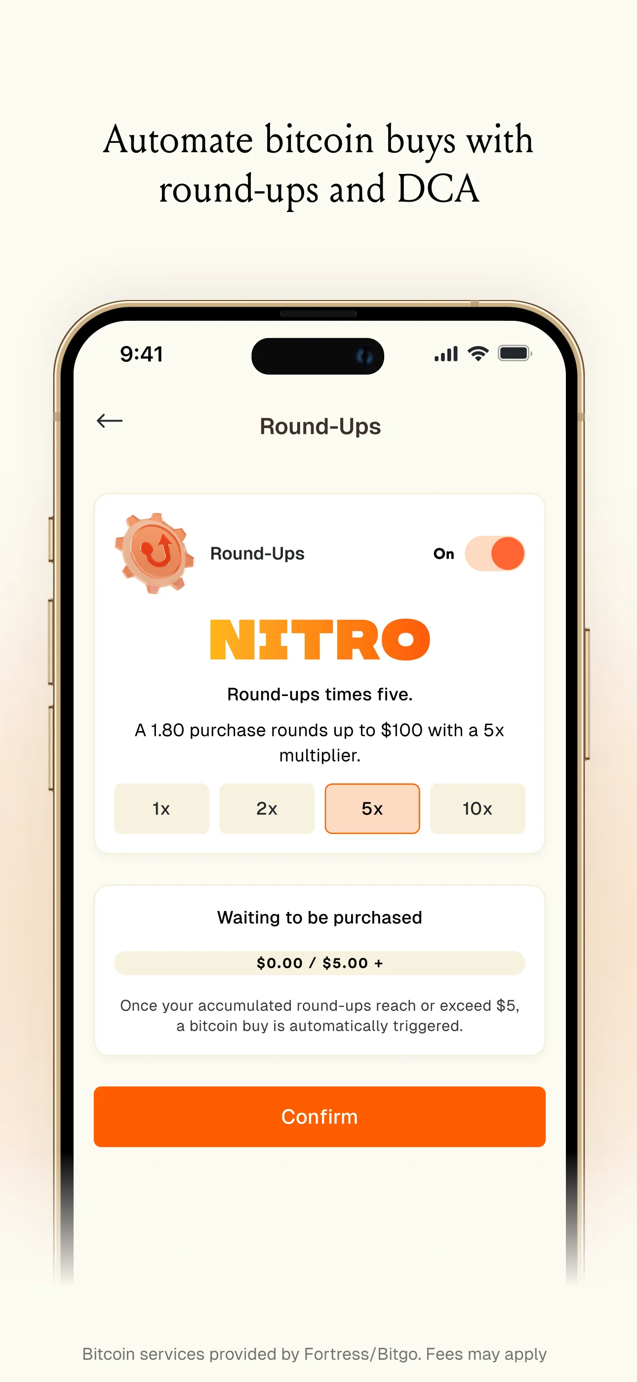 Fold: Bitcoin Personal Finance iphone screenshot 5