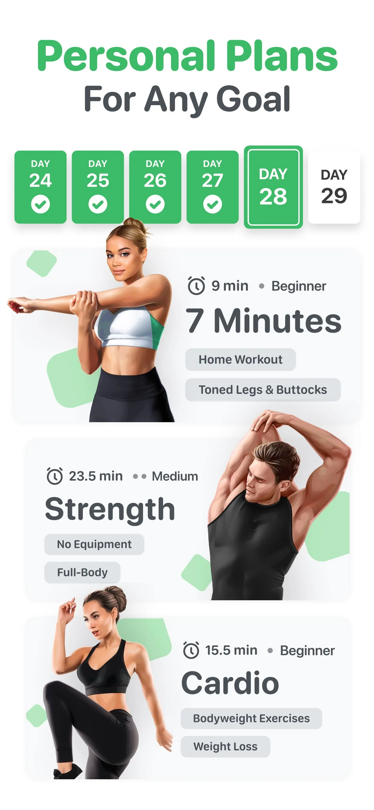 Home Fitness Coach: FitCoach iphone screenshot 2