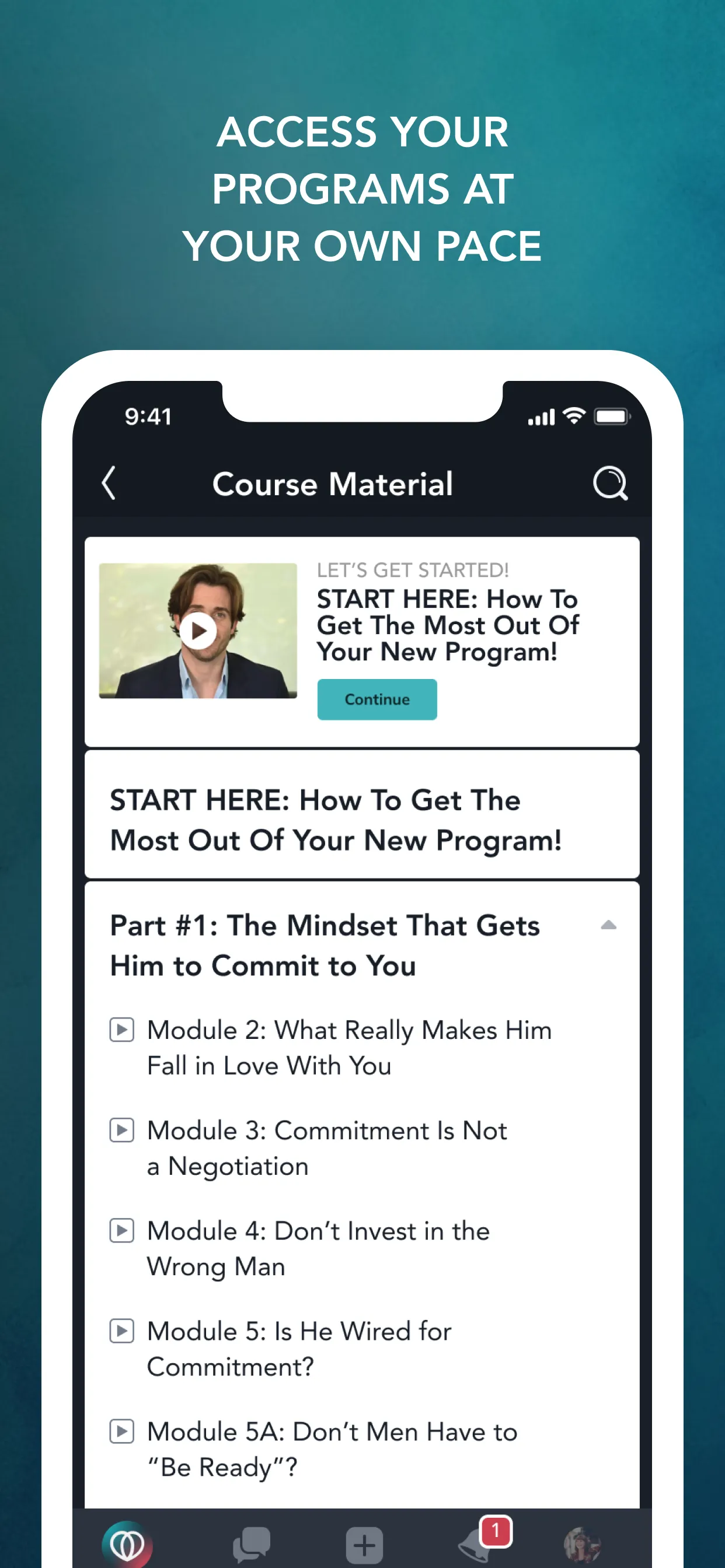 Matthew Hussey Love Life iphone screenshot 3