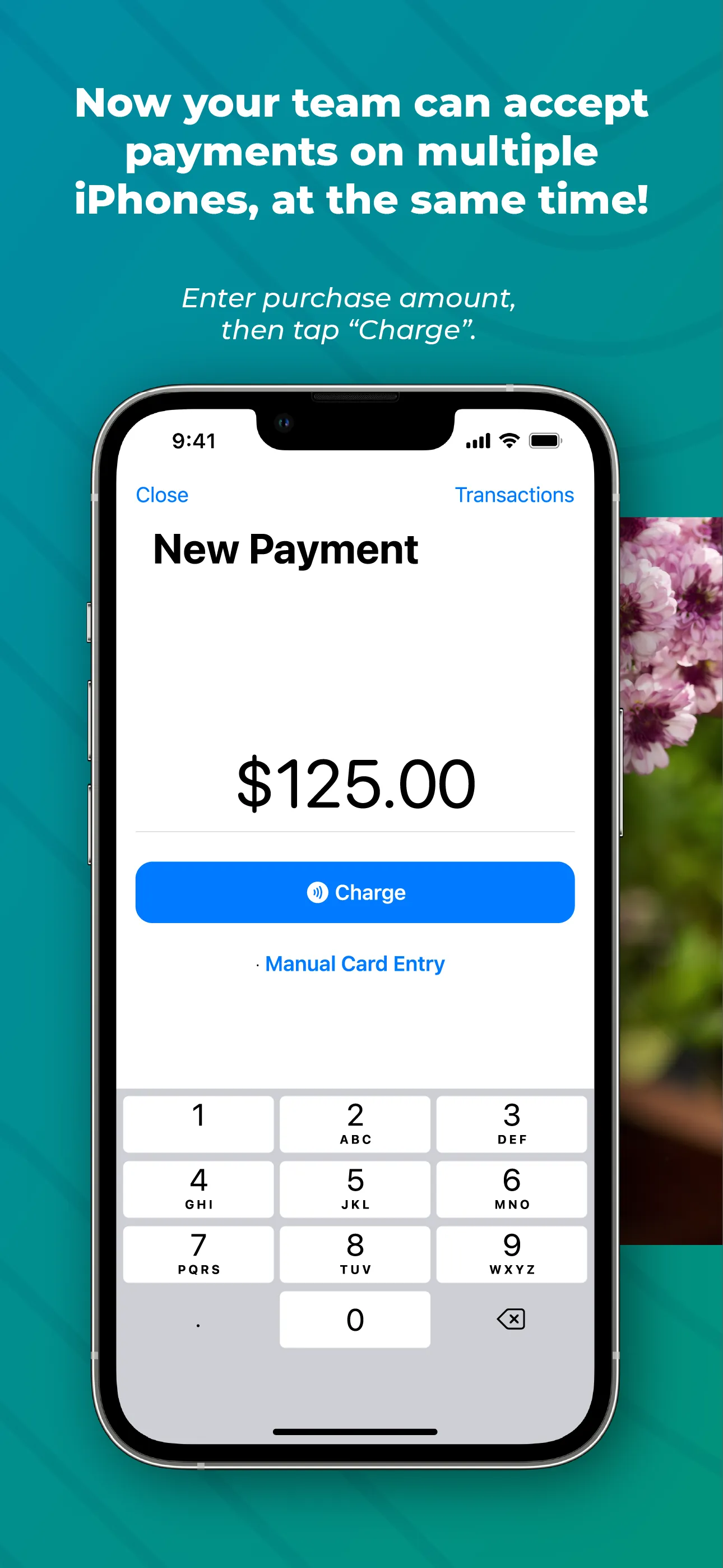 Accept Payments by Autobooks iphone screenshot 2