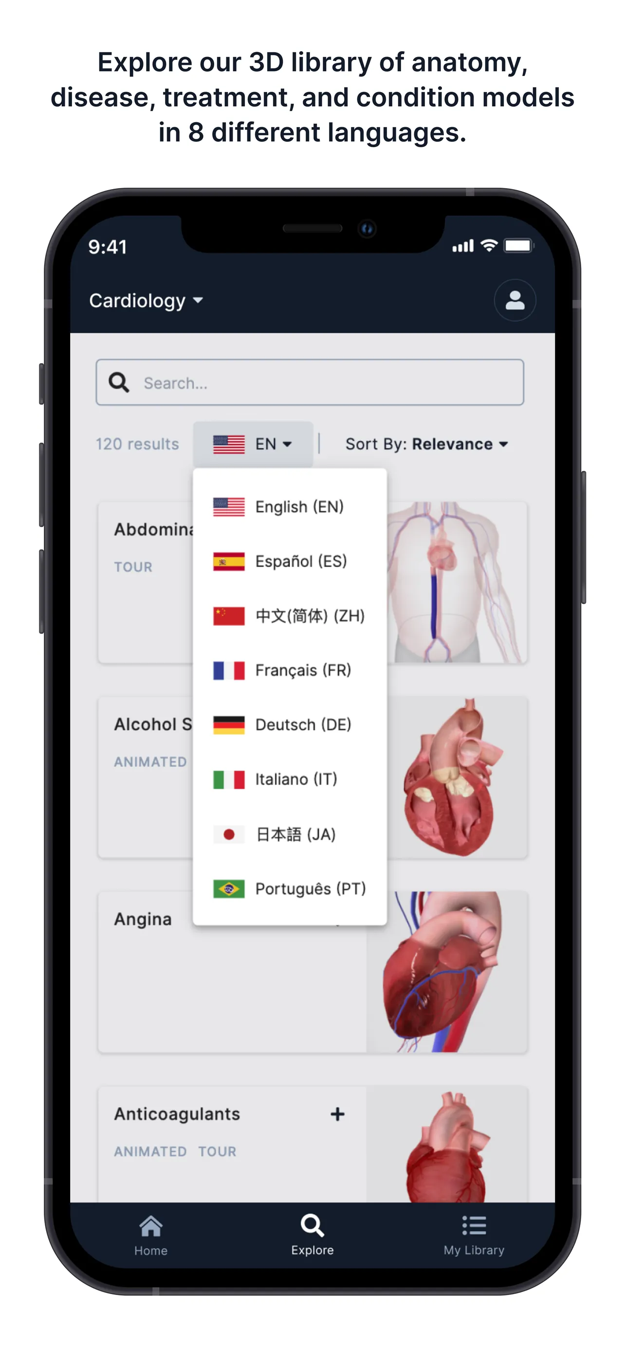 BioDigital - 3D Human Anatomy iphone screenshot 6