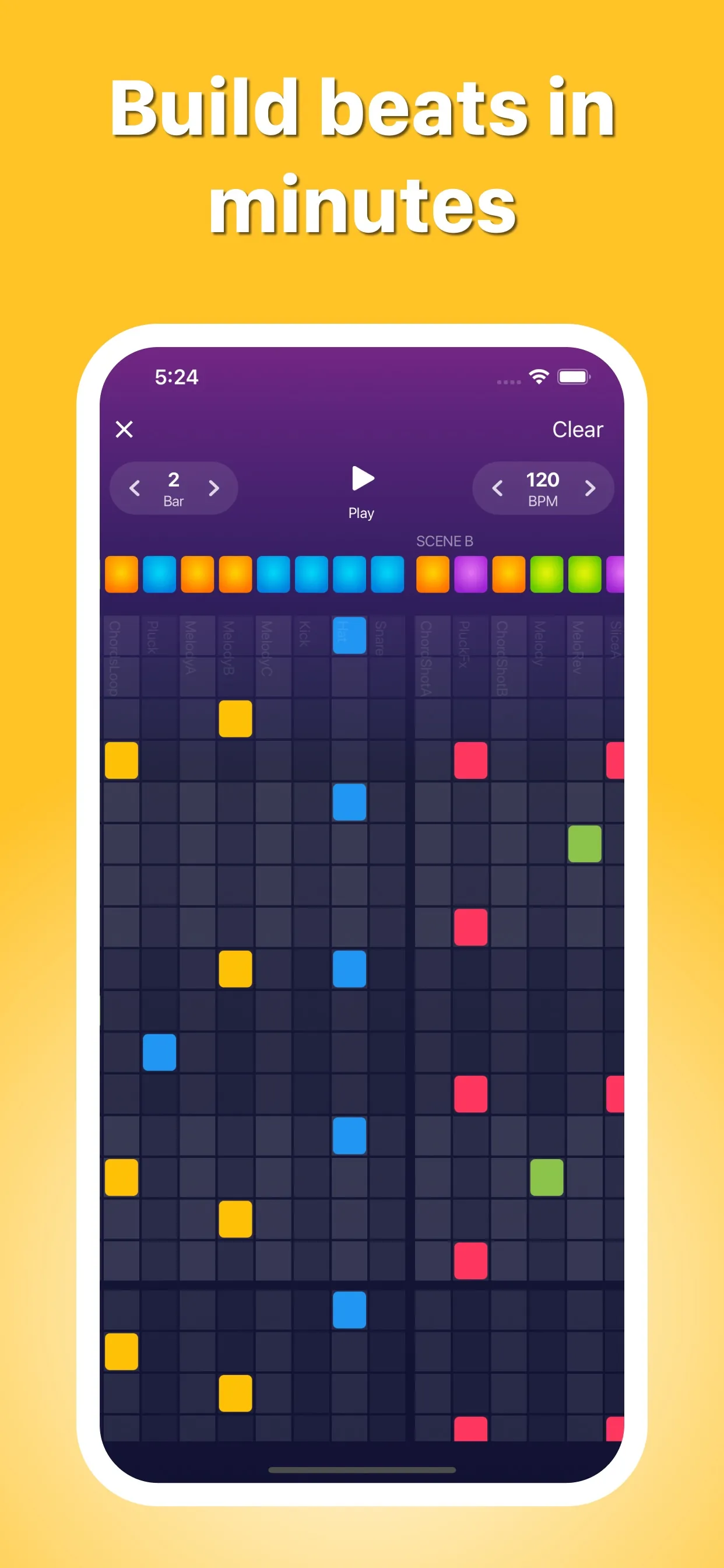 Drum Pads 24 Beat Maker Music iphone screenshot 5