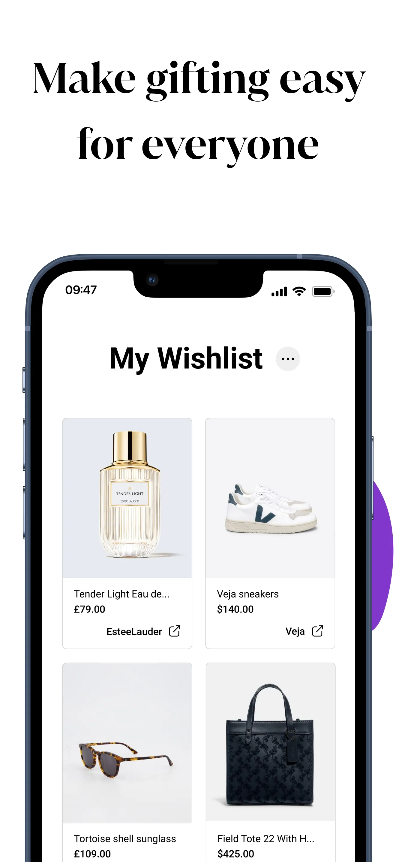 Wishlist Maker App - Moonsift iphone screenshot 5