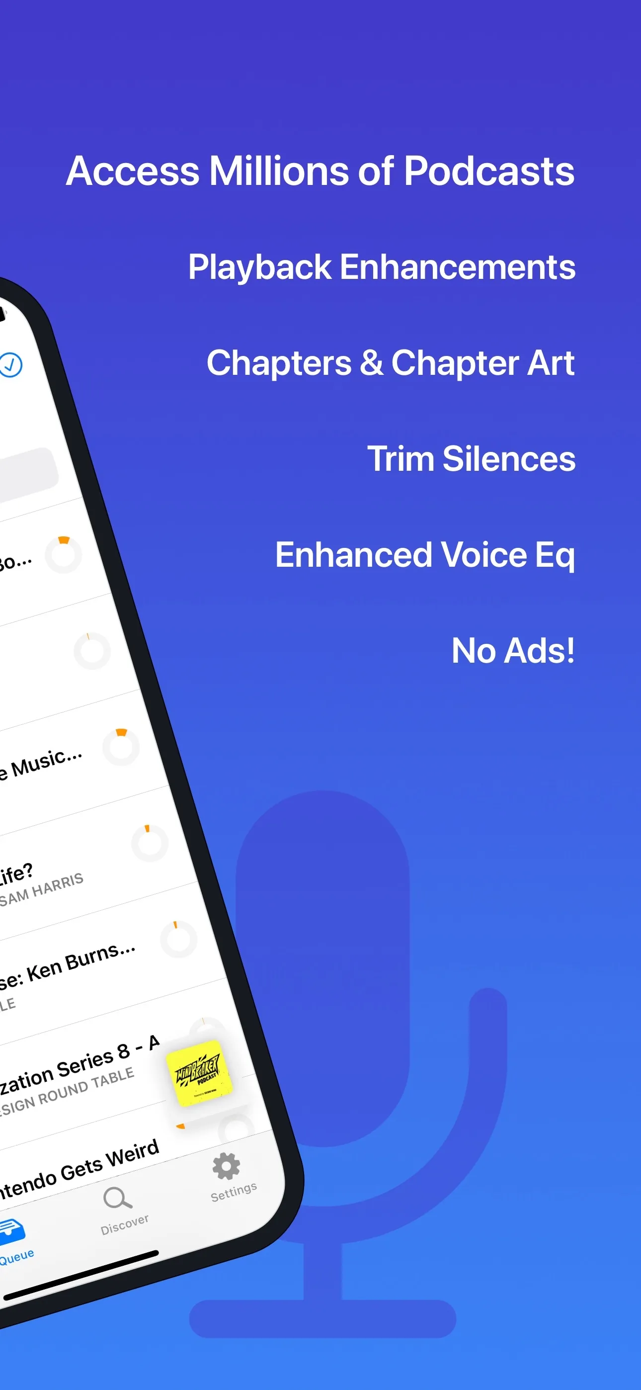 Podcatcher: Podcast App iphone screenshot 2