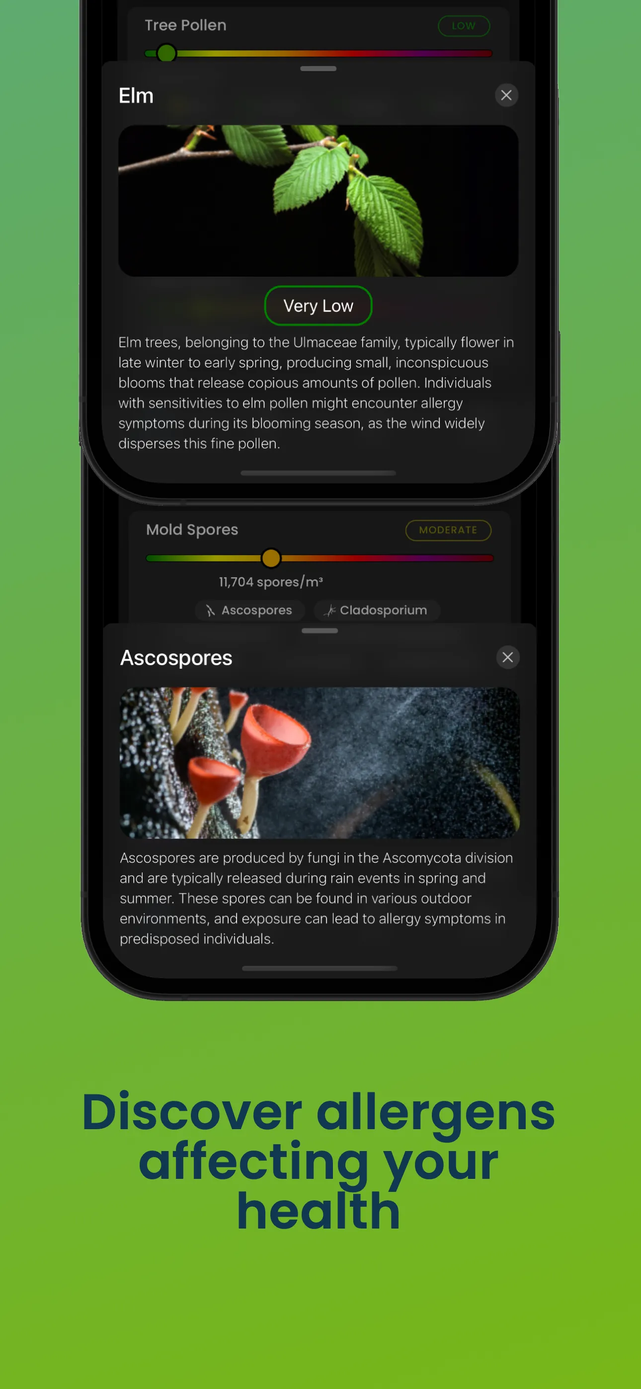 AirScope: Pollen & Air Quality iphone screenshot 8